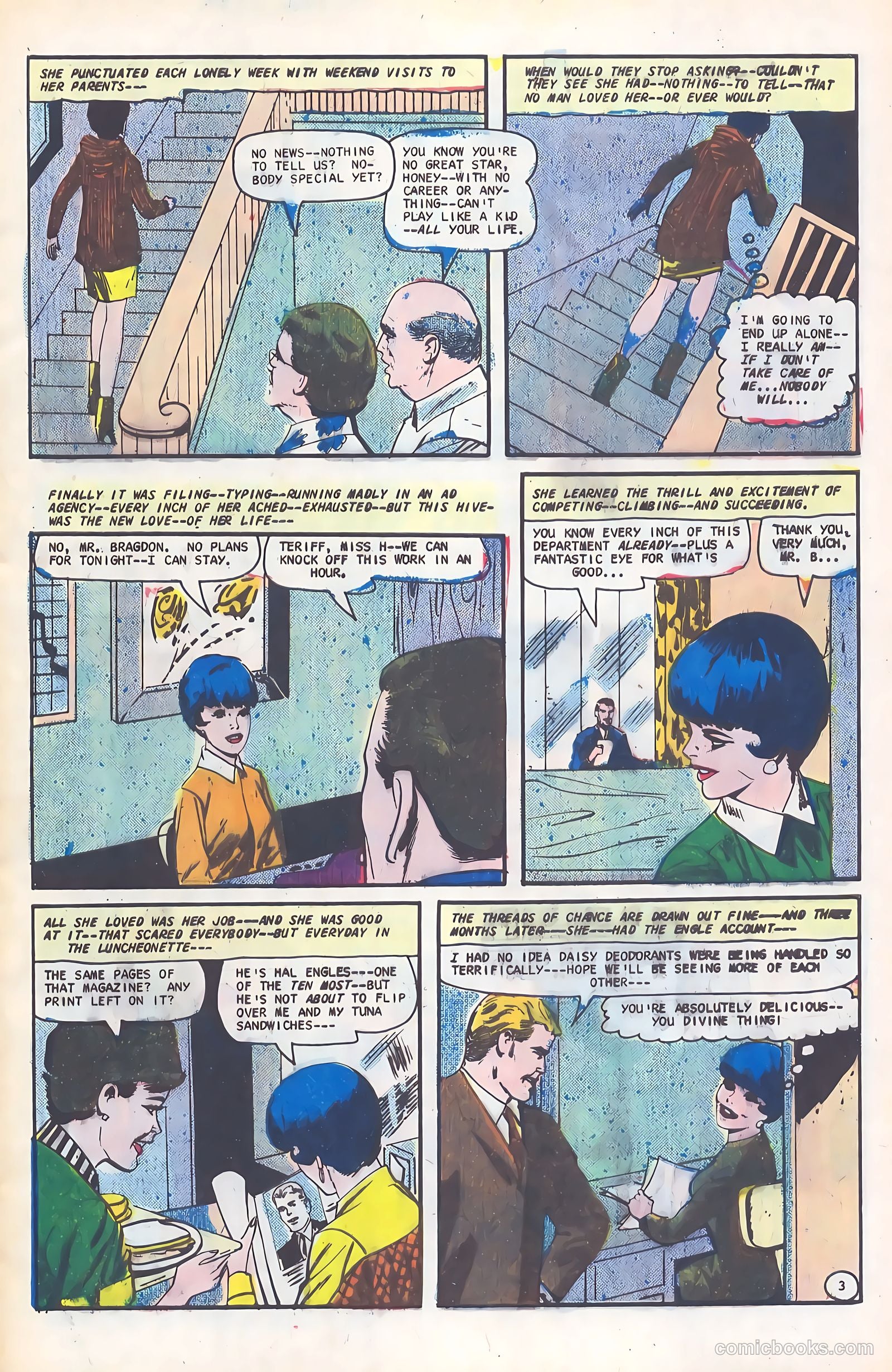 Career Girl Romances #42 (1967) — page 5 of 37
