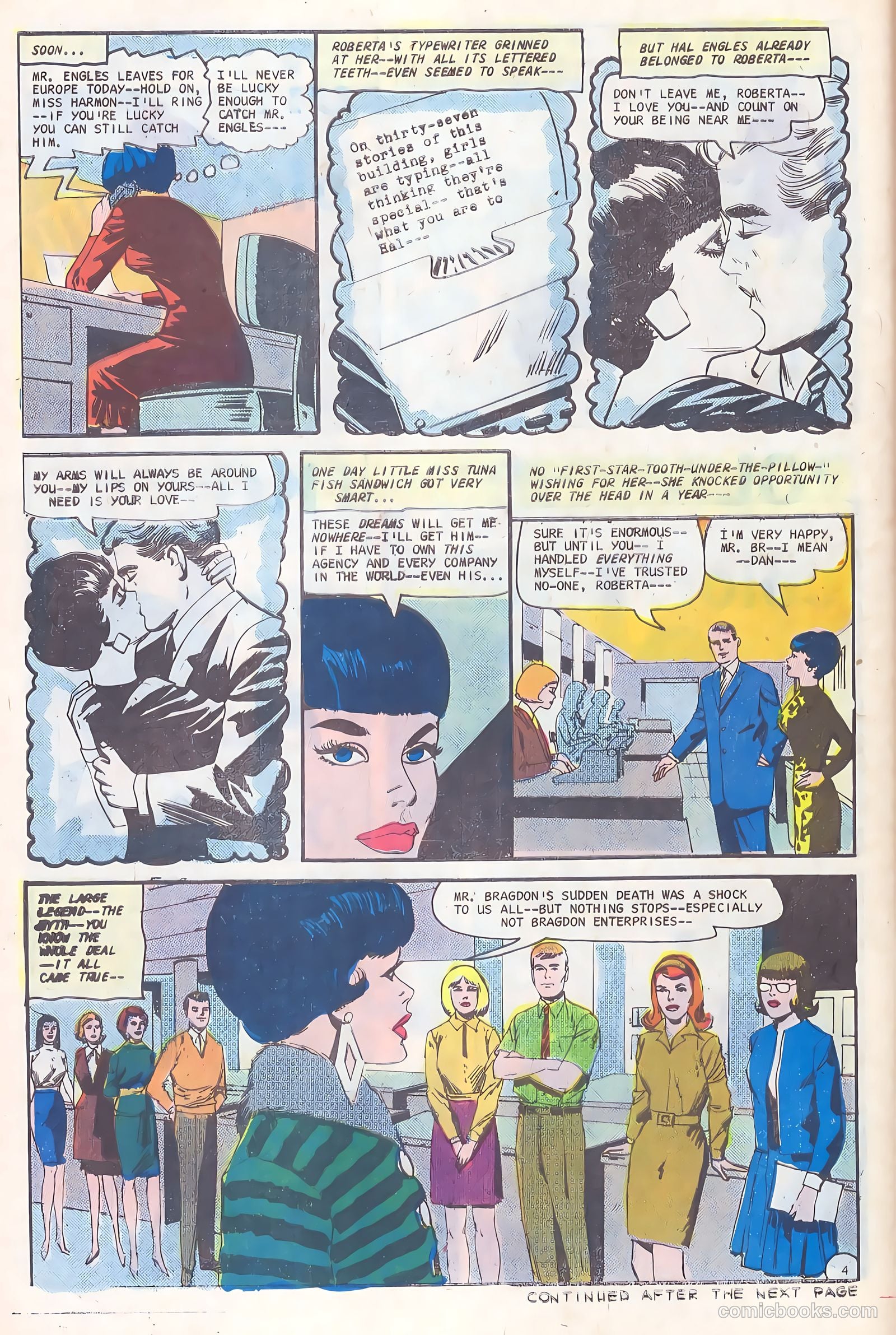 Career Girl Romances #42 (1967) — page 6 of 37