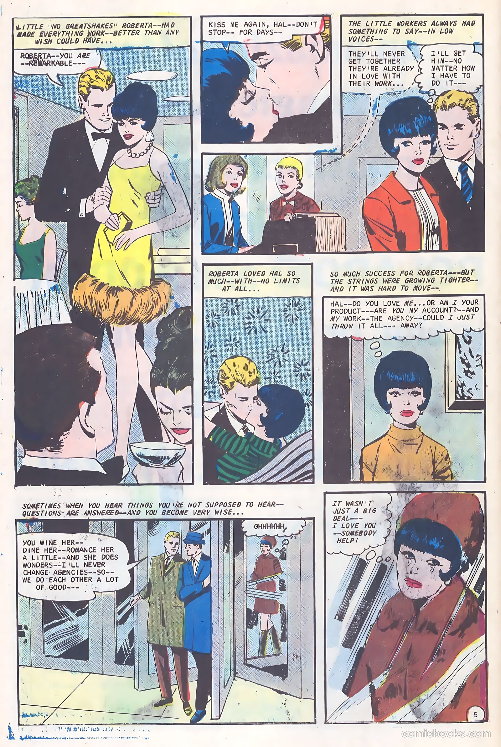 Career Girl Romances #42 (1967) — page 8 of 37