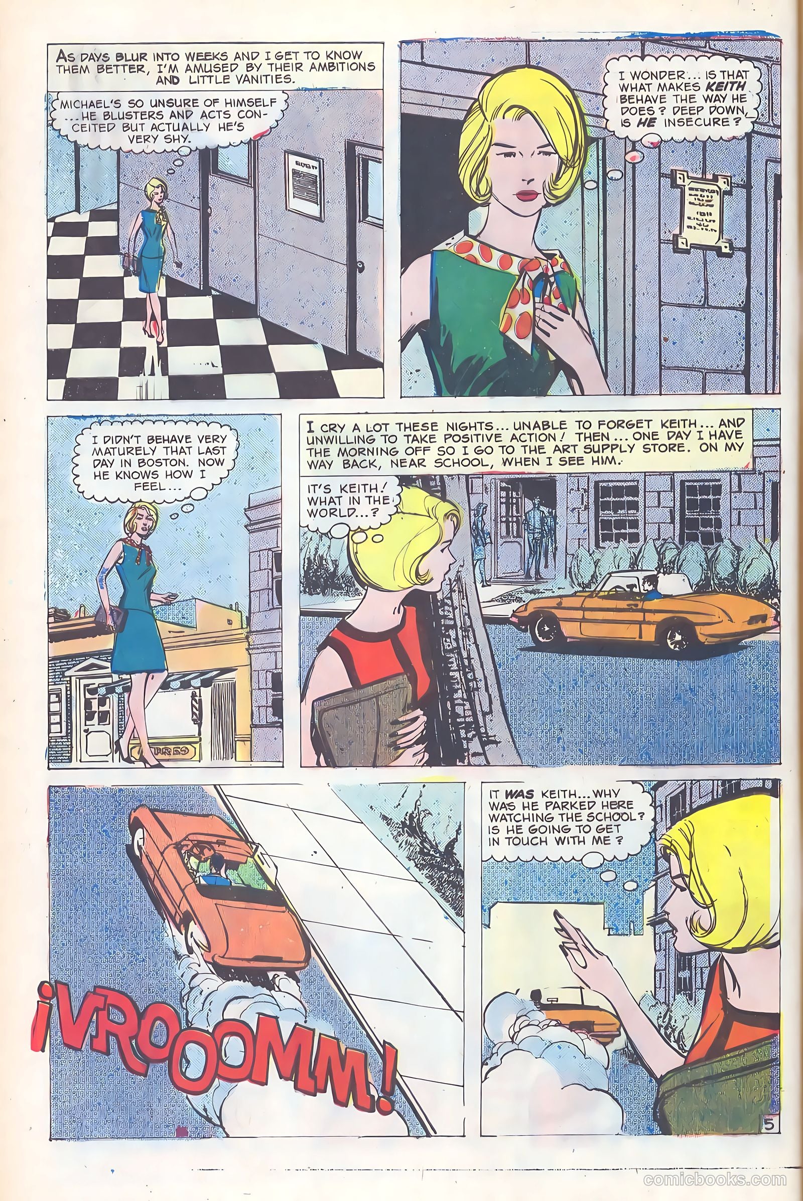 Career Girl Romances #42 (1967) — page 28 of 37