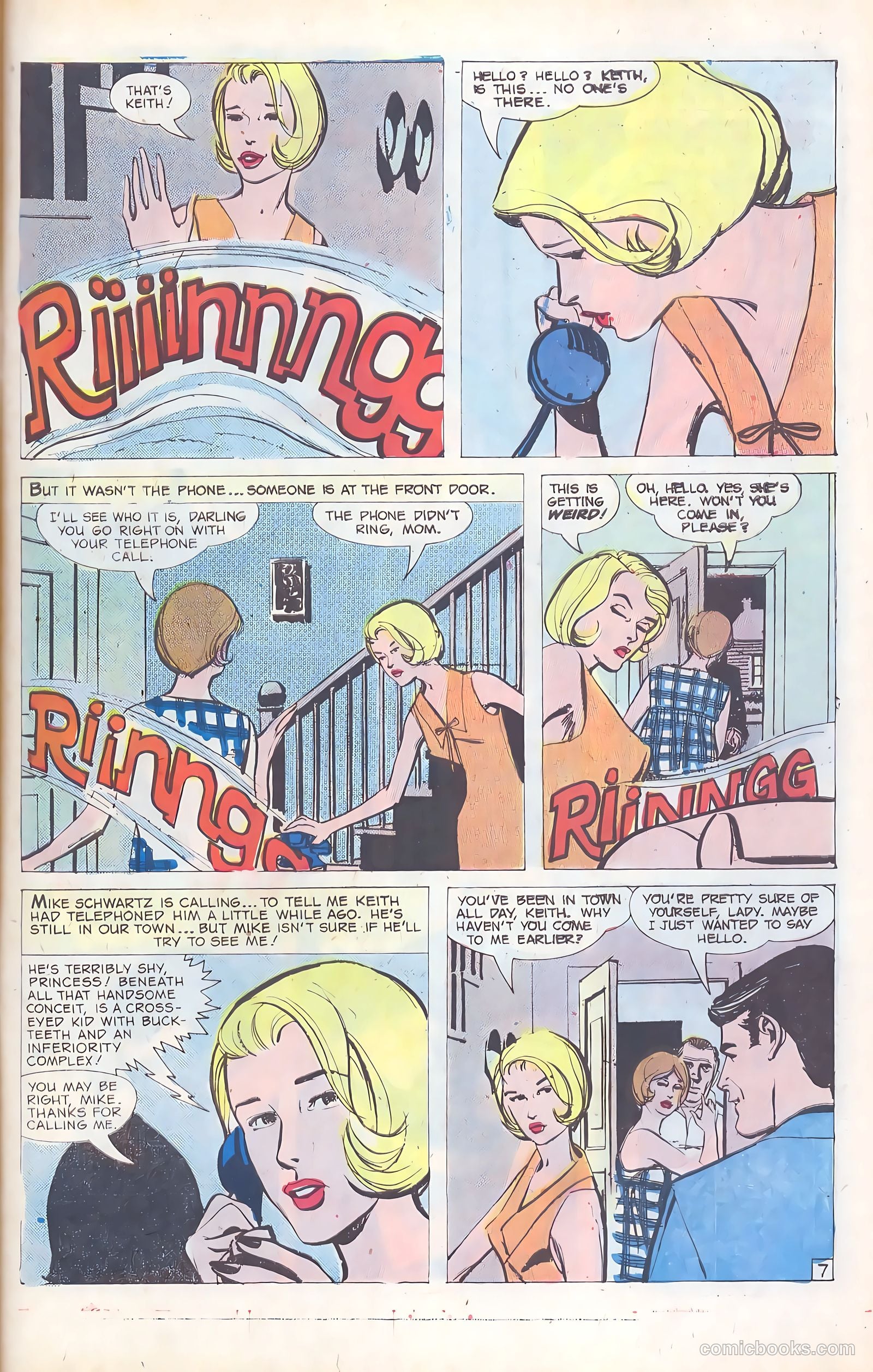 Career Girl Romances #42 (1967) — page 31 of 37