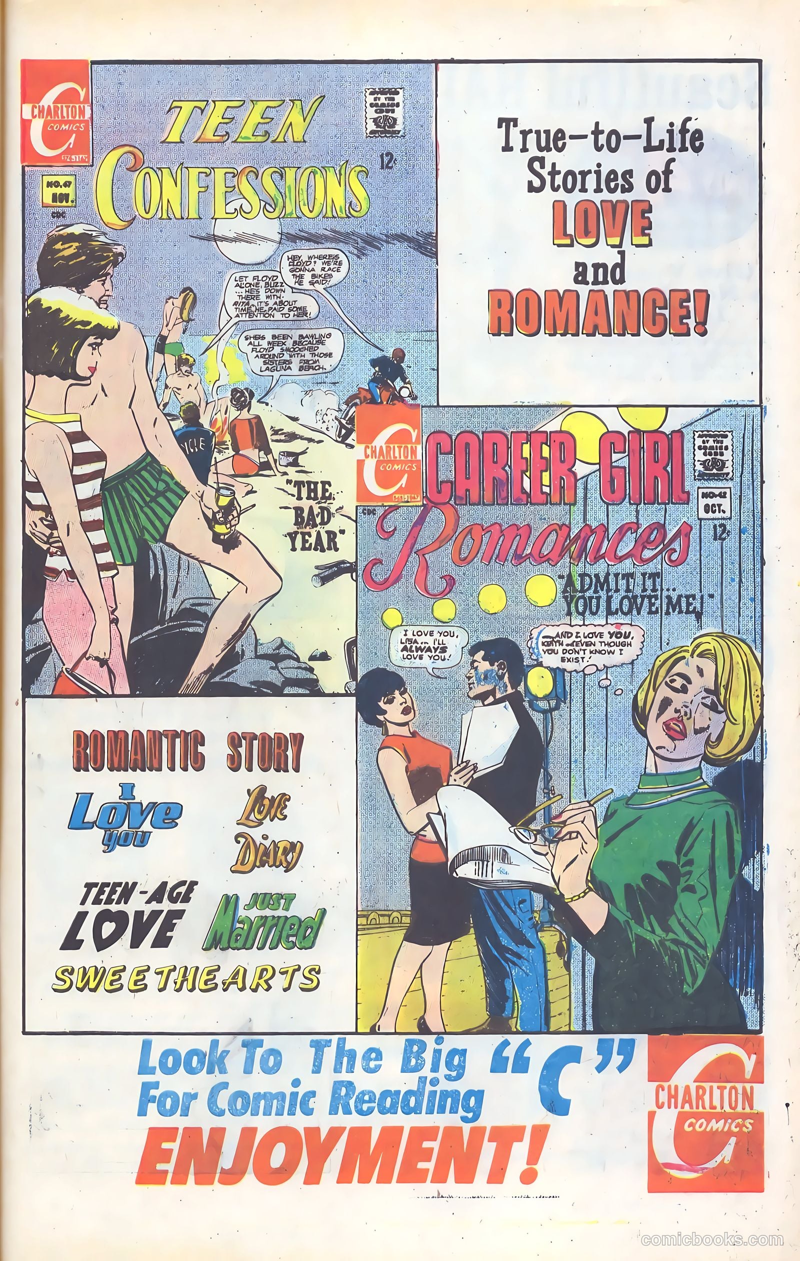 Career Girl Romances #42 (1967) — page 33 of 37