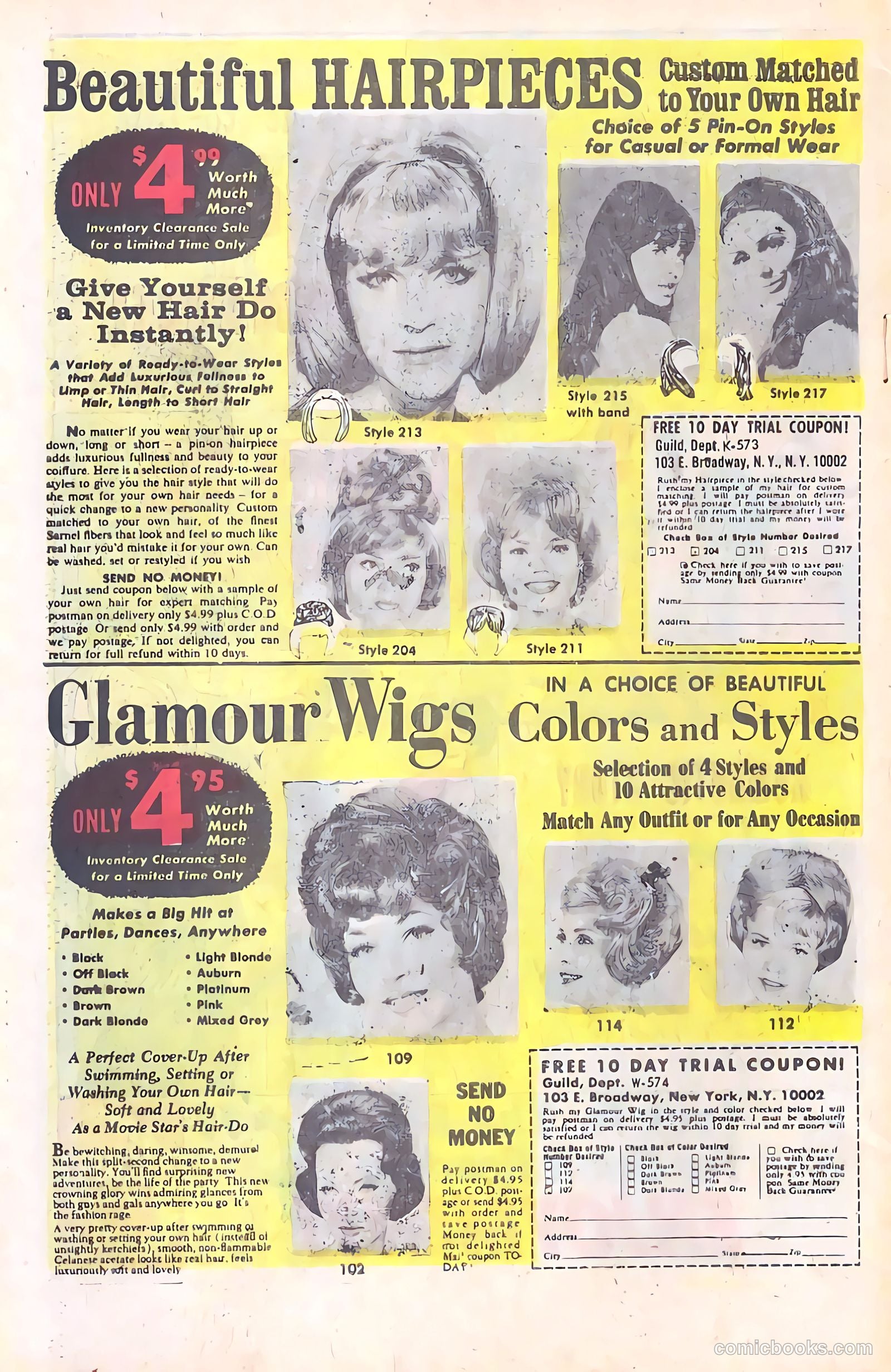 Career Girl Romances #42 (1967) — page 34 of 37