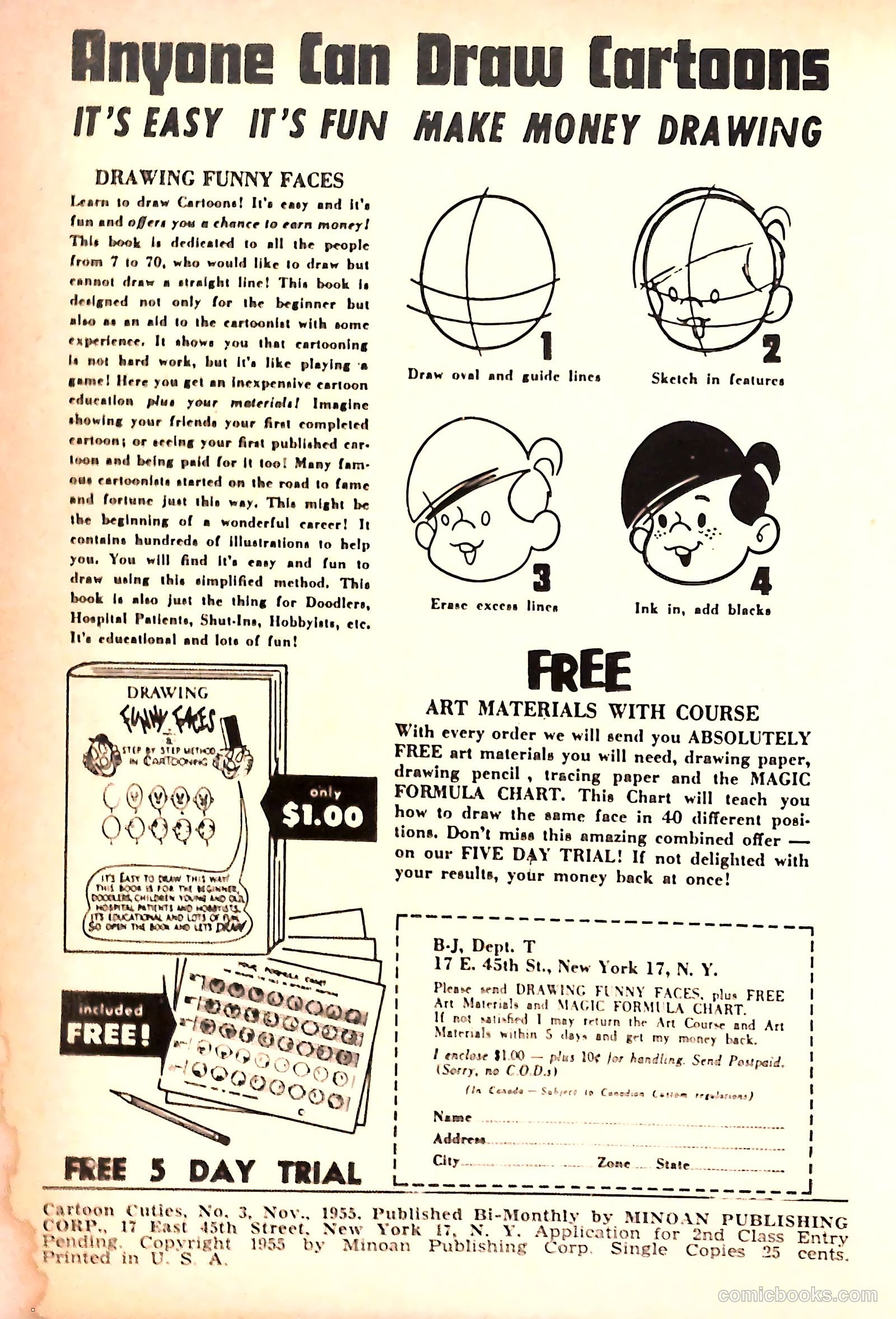 Cartoon Cuties #3 (1955) — page 2 of 100