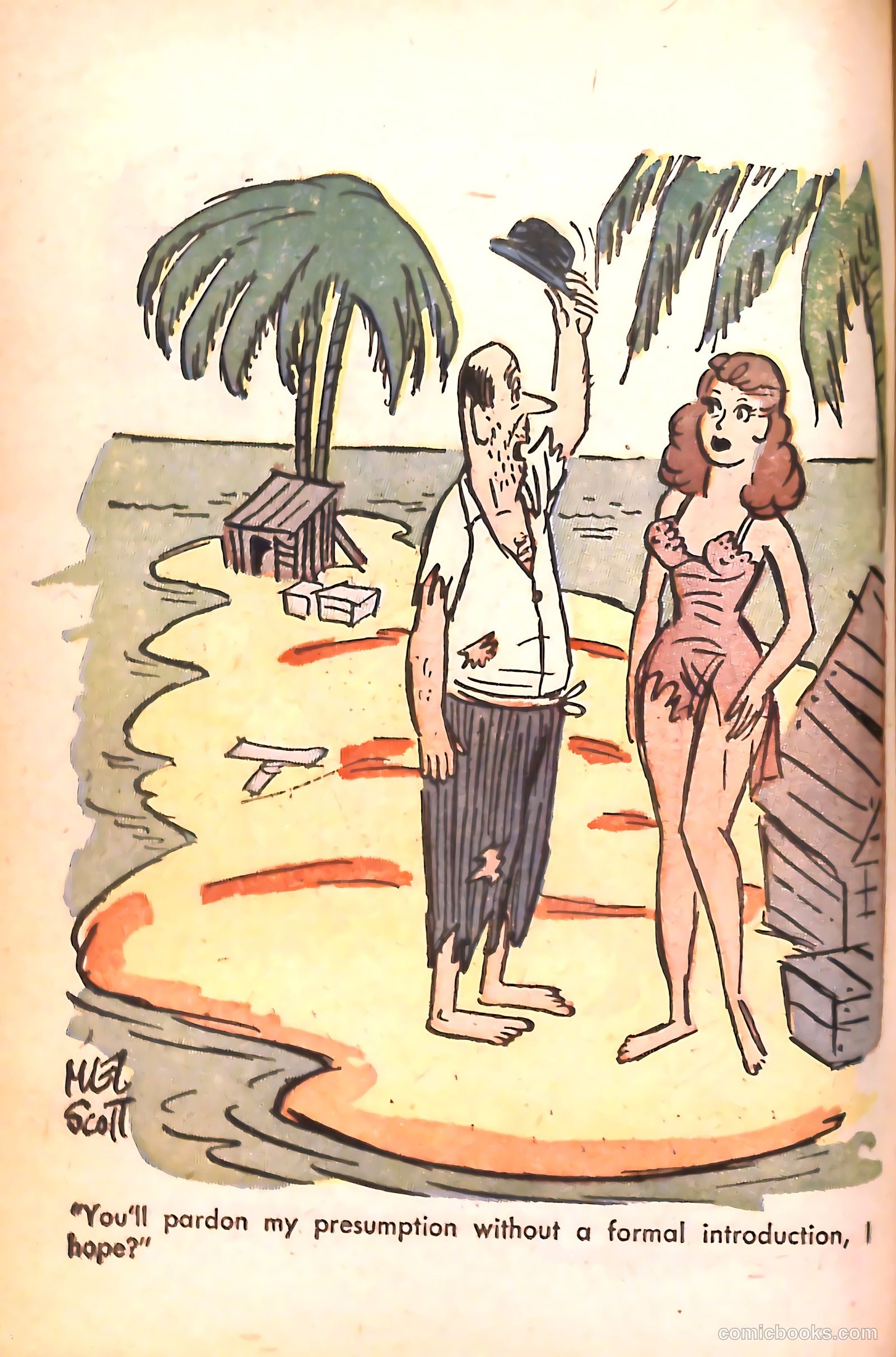 Cartoon Cuties #3 (1955) — page 50 of 100