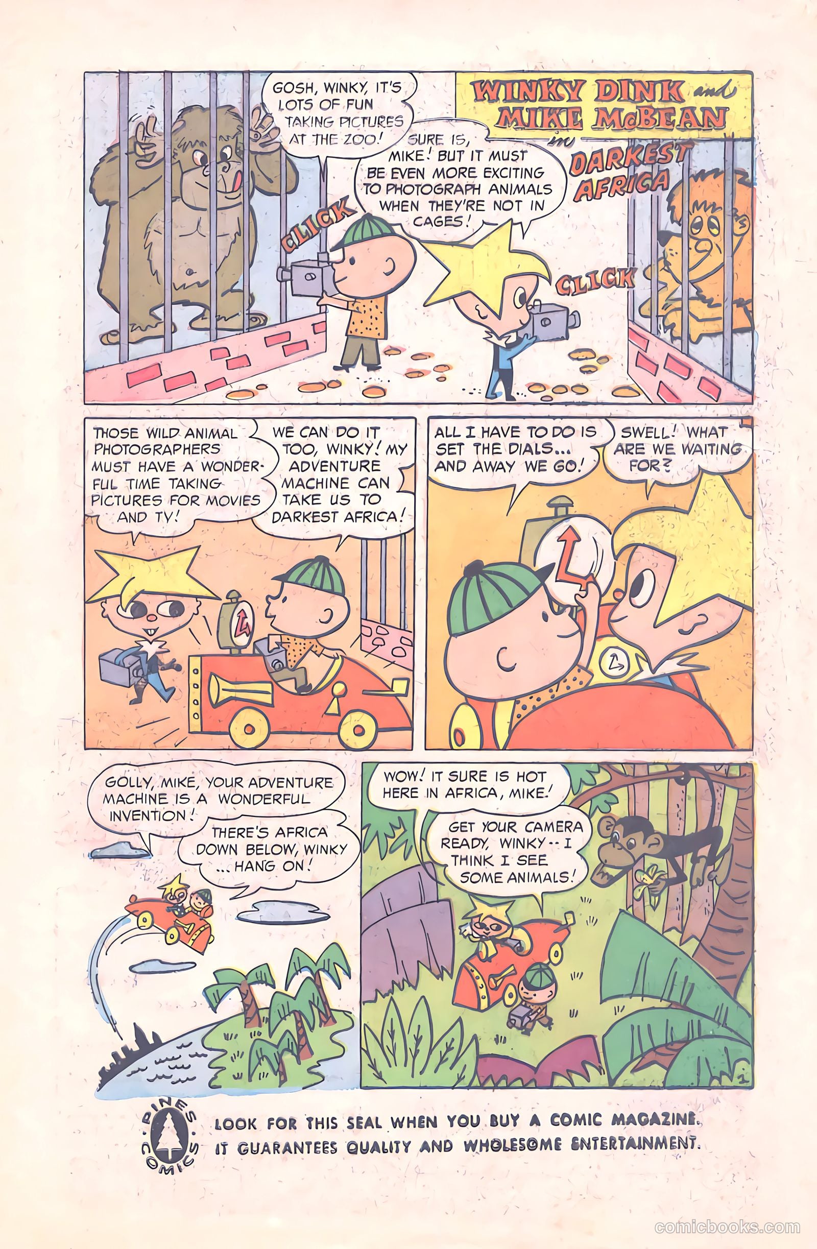 Adventures of Winky Dink #75 (1957) — page 3 of 36