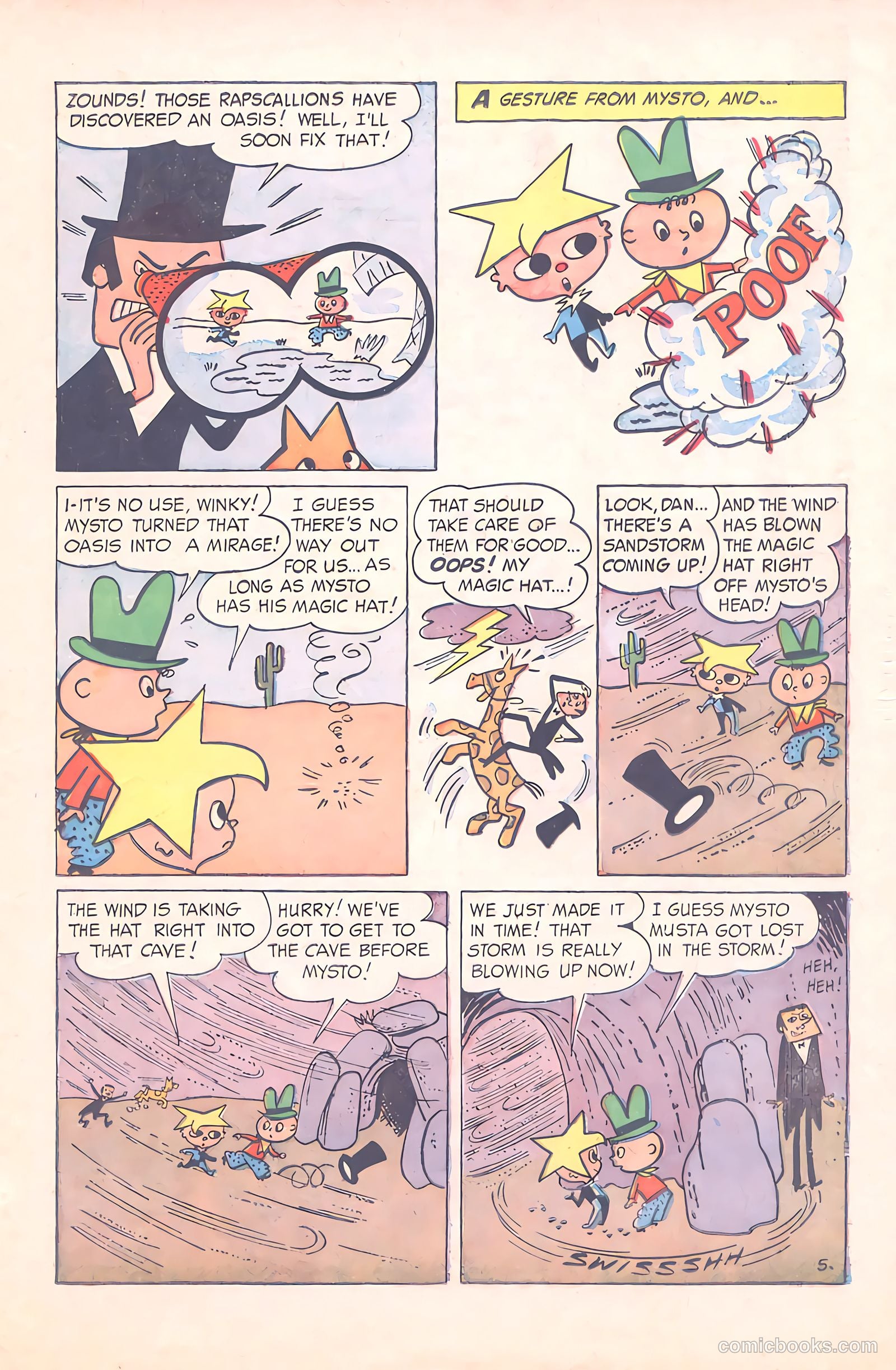 Adventures of Winky Dink #75 (1957) — page 21 of 36