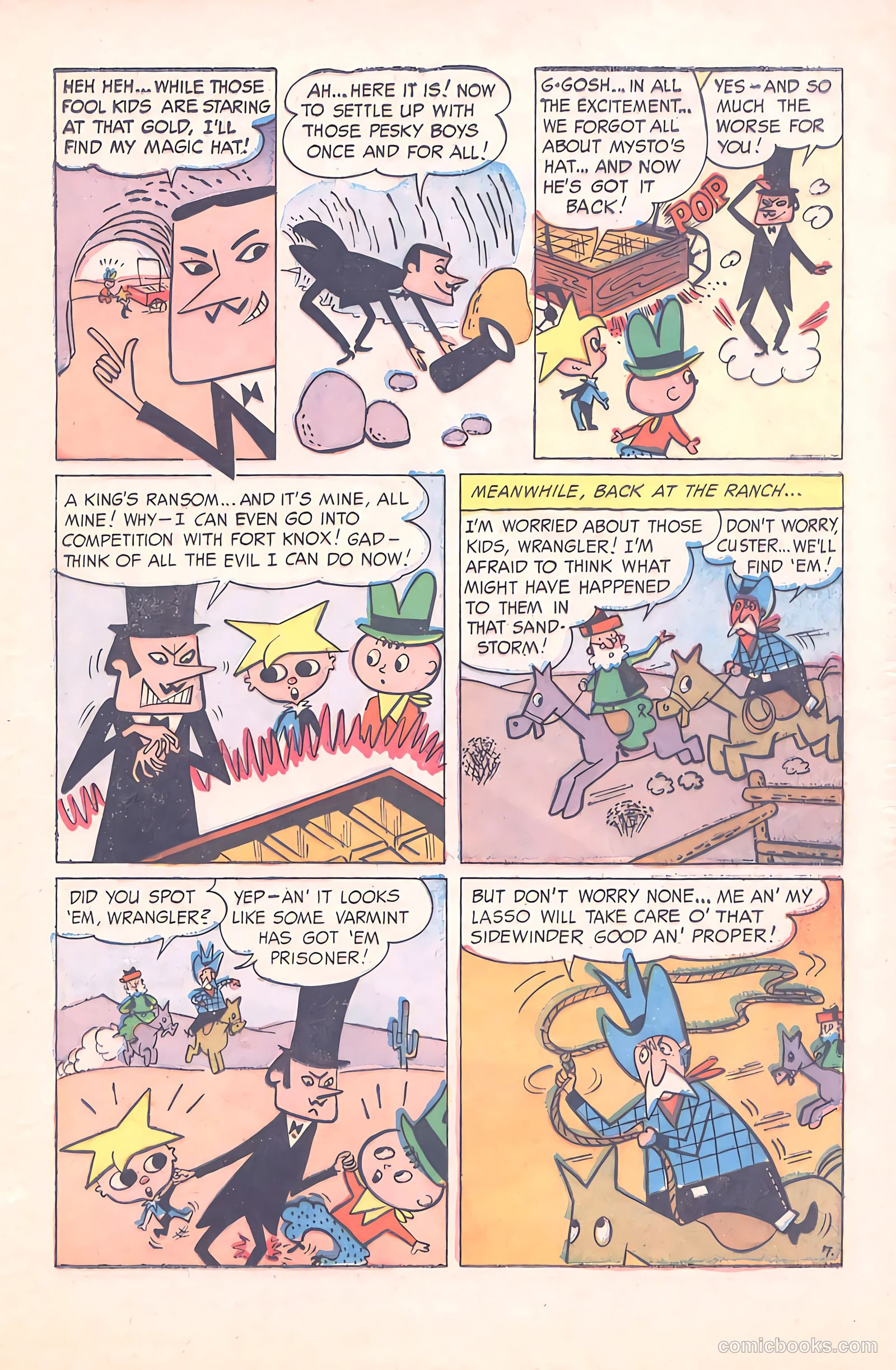 Adventures of Winky Dink #75 (1957) — page 23 of 36