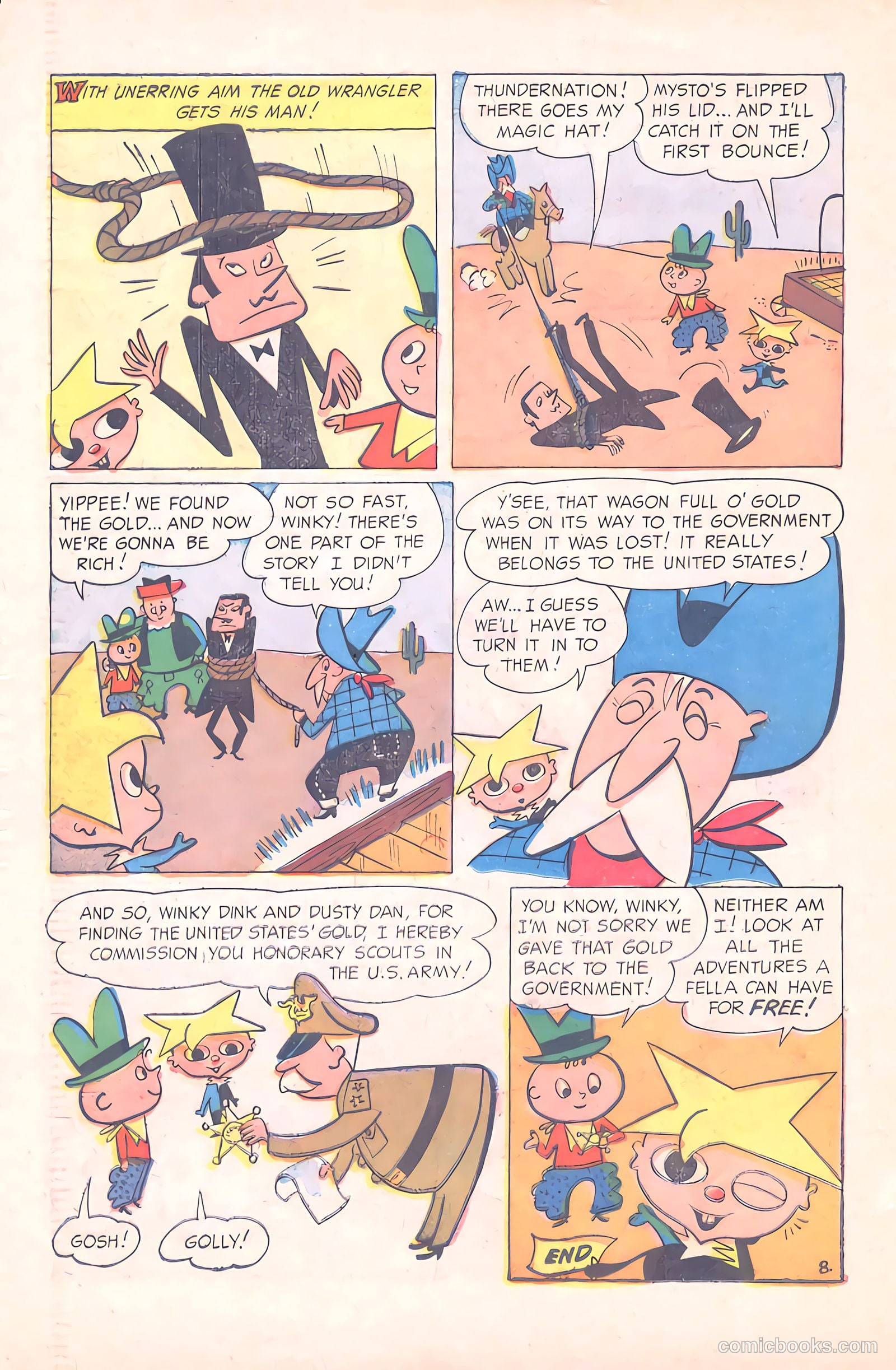 Adventures of Winky Dink #75 (1957) — page 24 of 36