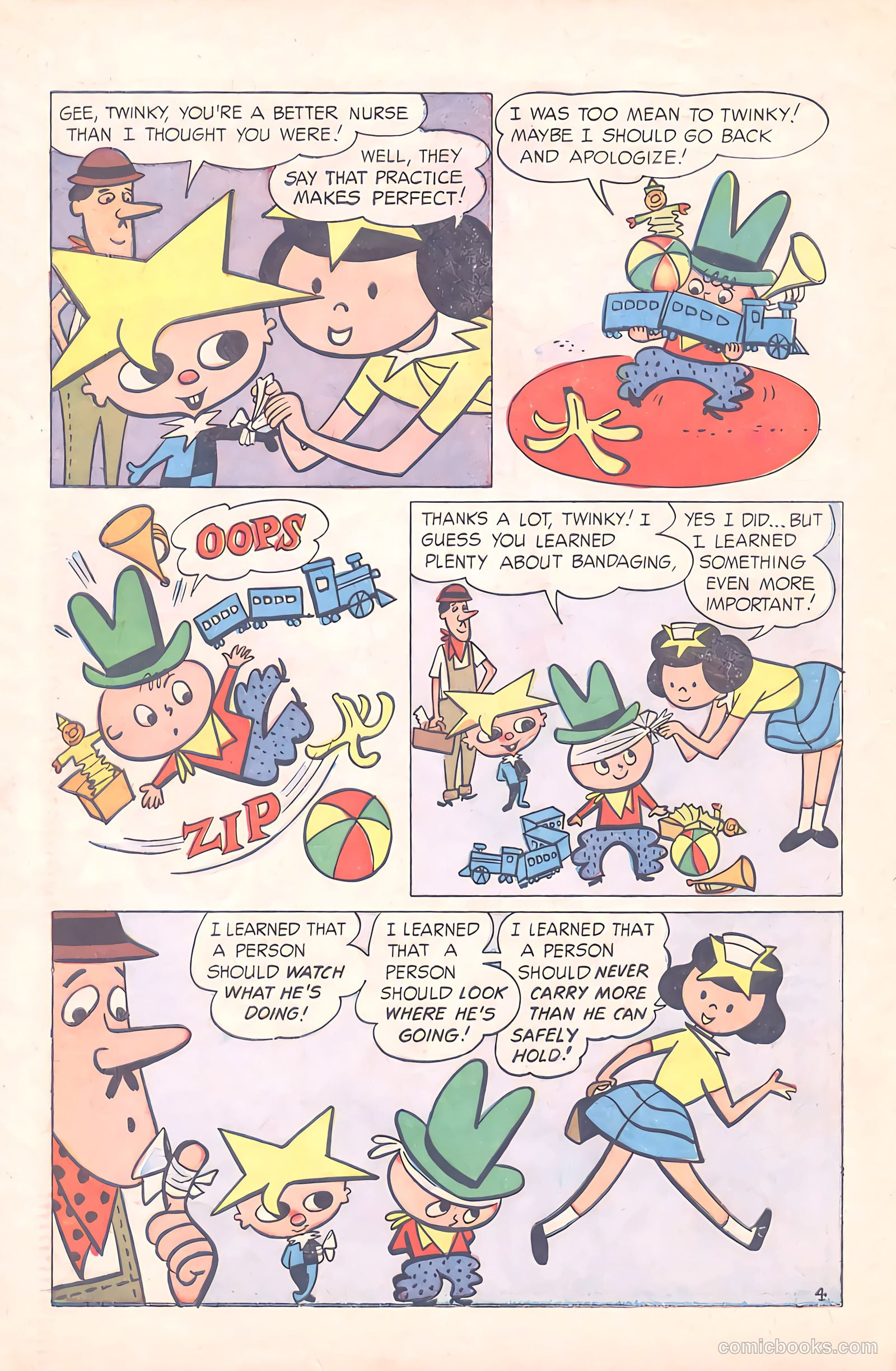 Adventures of Winky Dink #75 (1957) — page 28 of 36