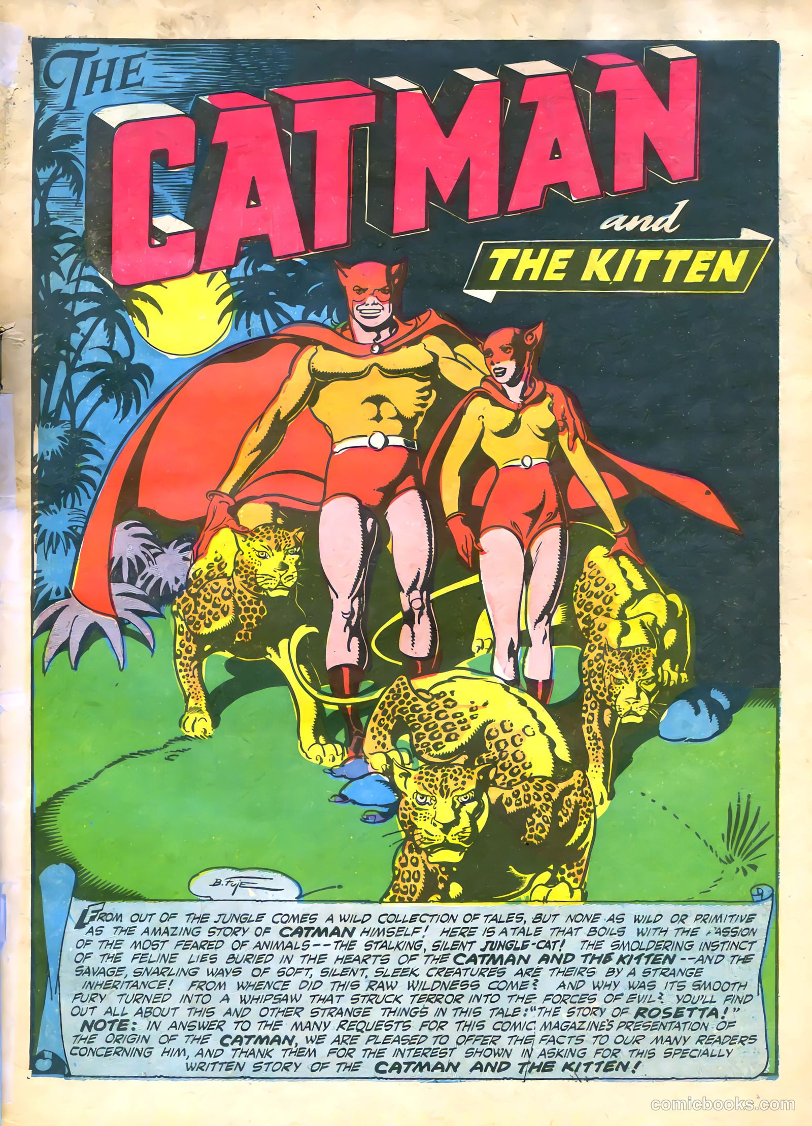 Cat-Man Comics #27 (1945) — page 3 of 52