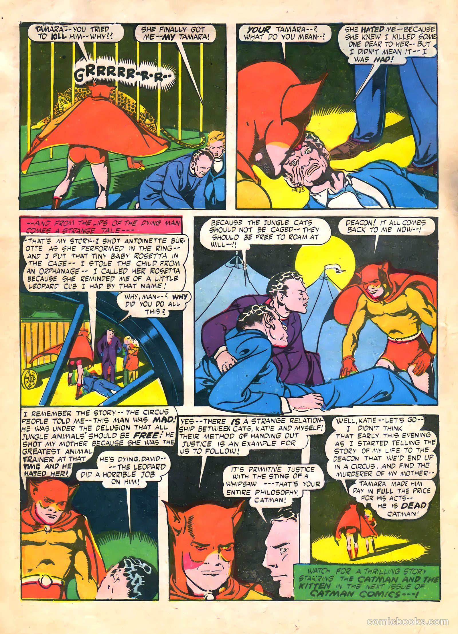 Cat-Man Comics #27 (1945) — page 12 of 52
