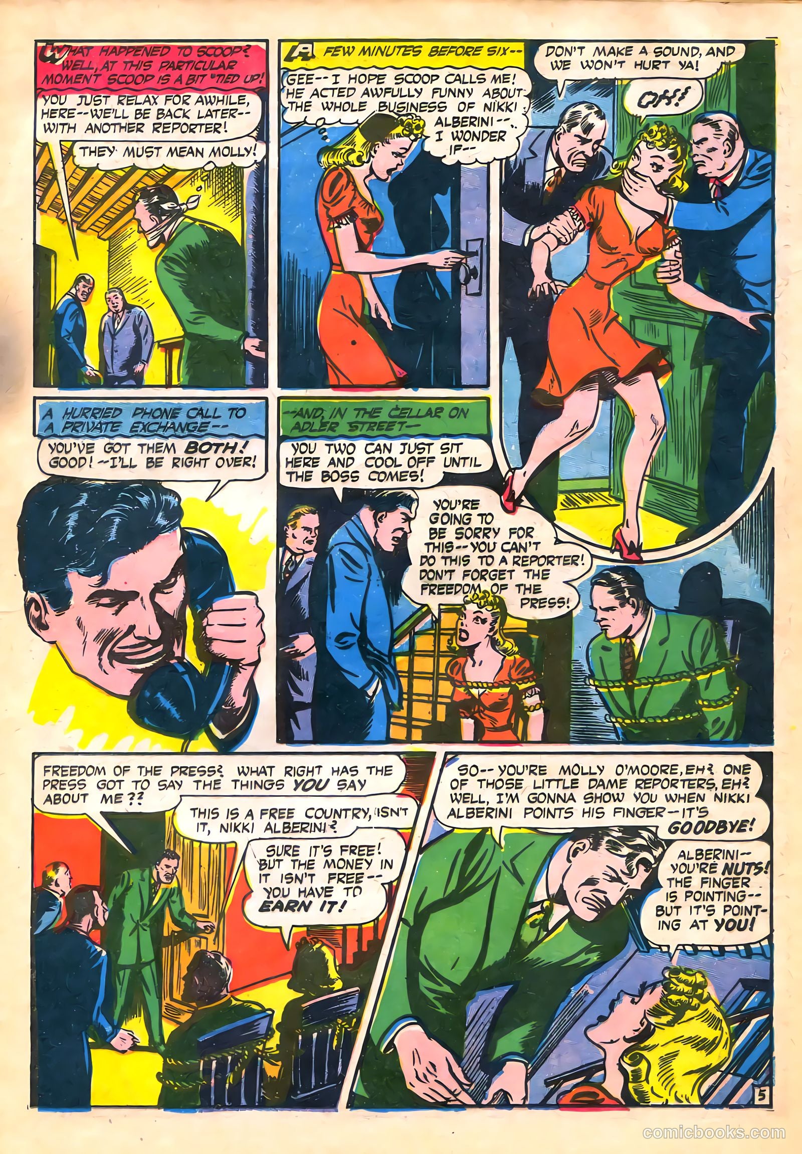 Cat-Man Comics #27 (1945) — page 23 of 52