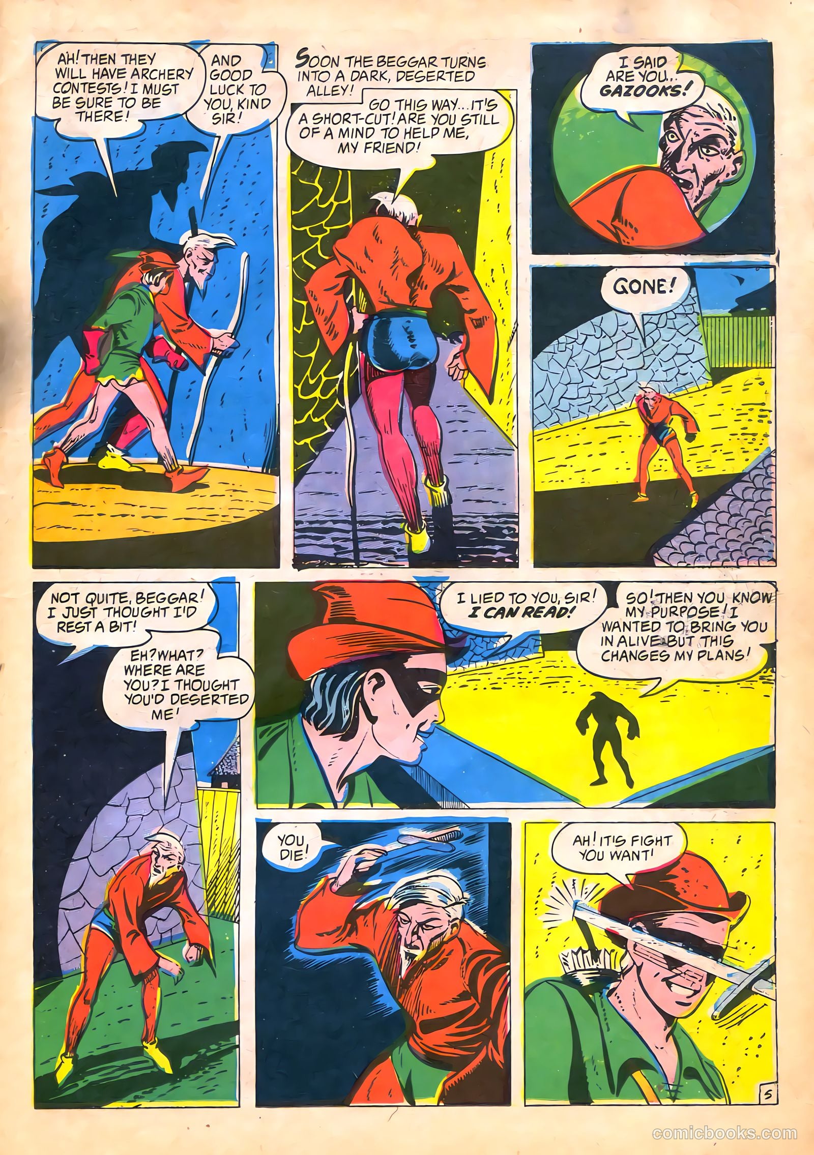 Cat-Man Comics #27 (1945) — page 35 of 52