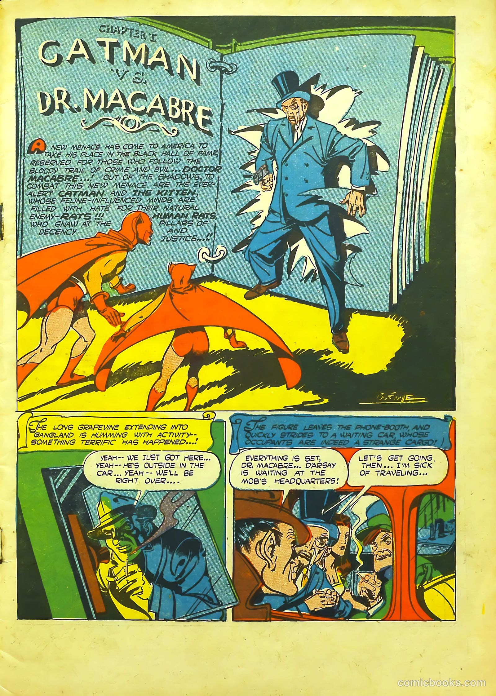 Cat-Man Comics #28 (1945) — page 3 of 52