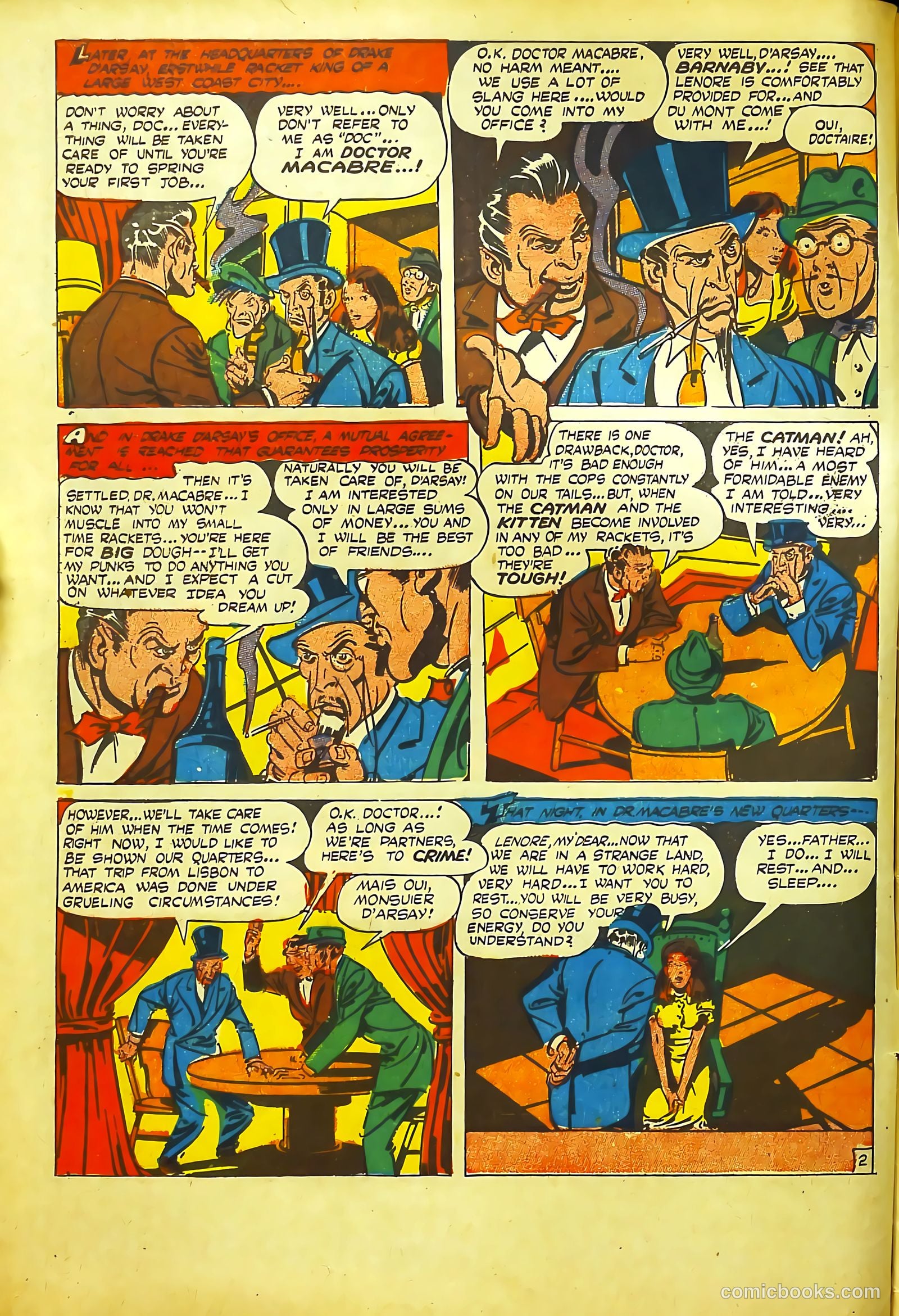 Cat-Man Comics #28 (1945) — page 4 of 52