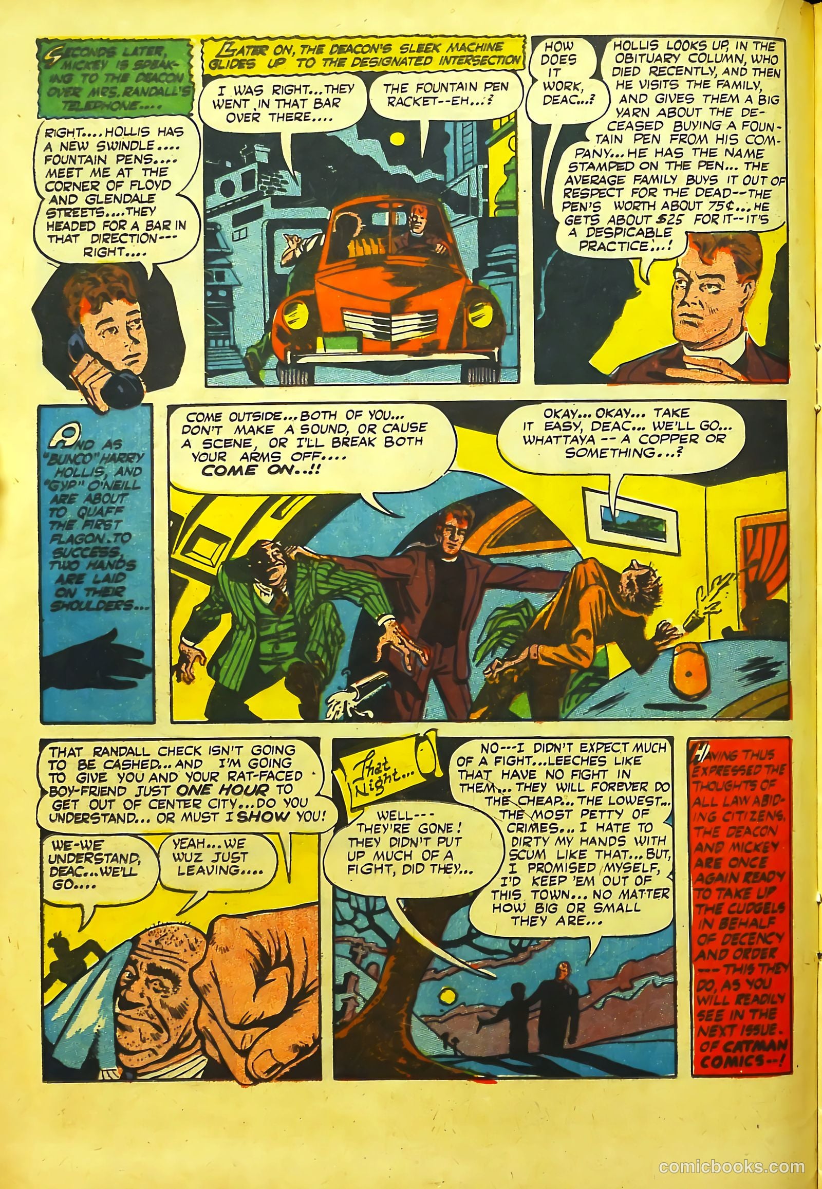 Cat-Man Comics #28 (1945) — page 18 of 52