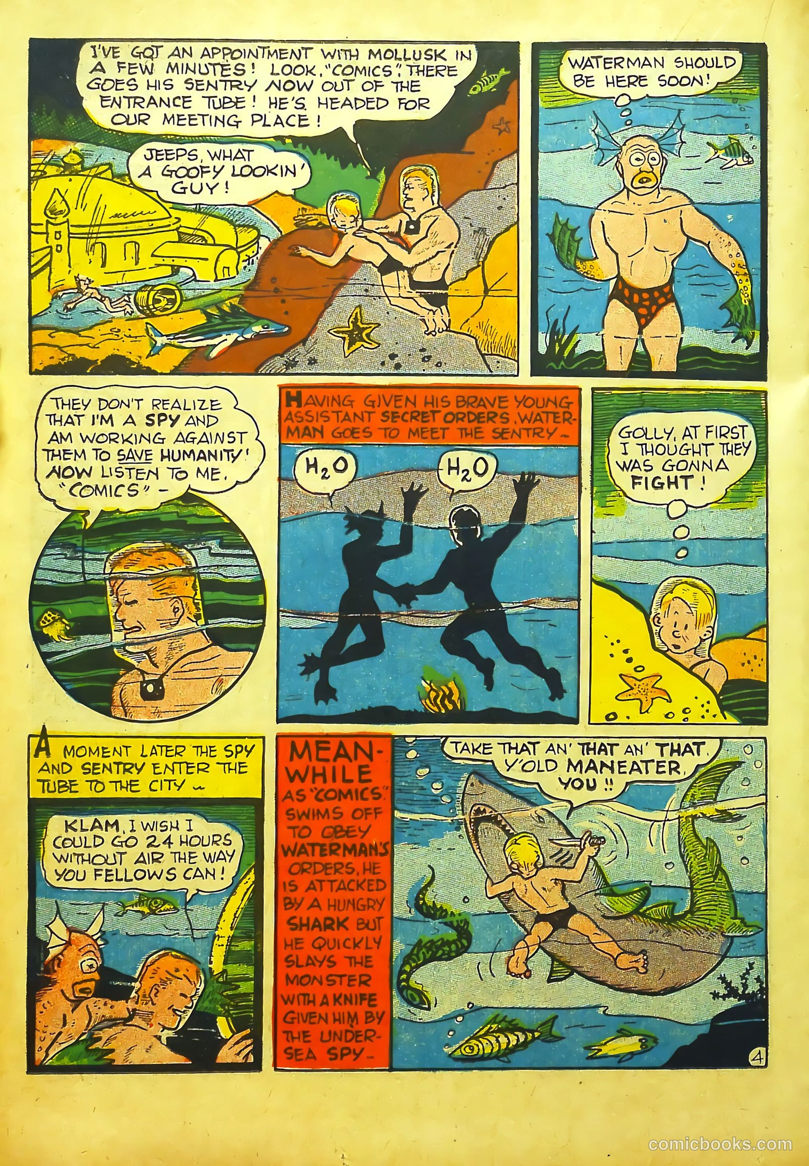 Cat-Man Comics #28 (1945) — page 30 of 52