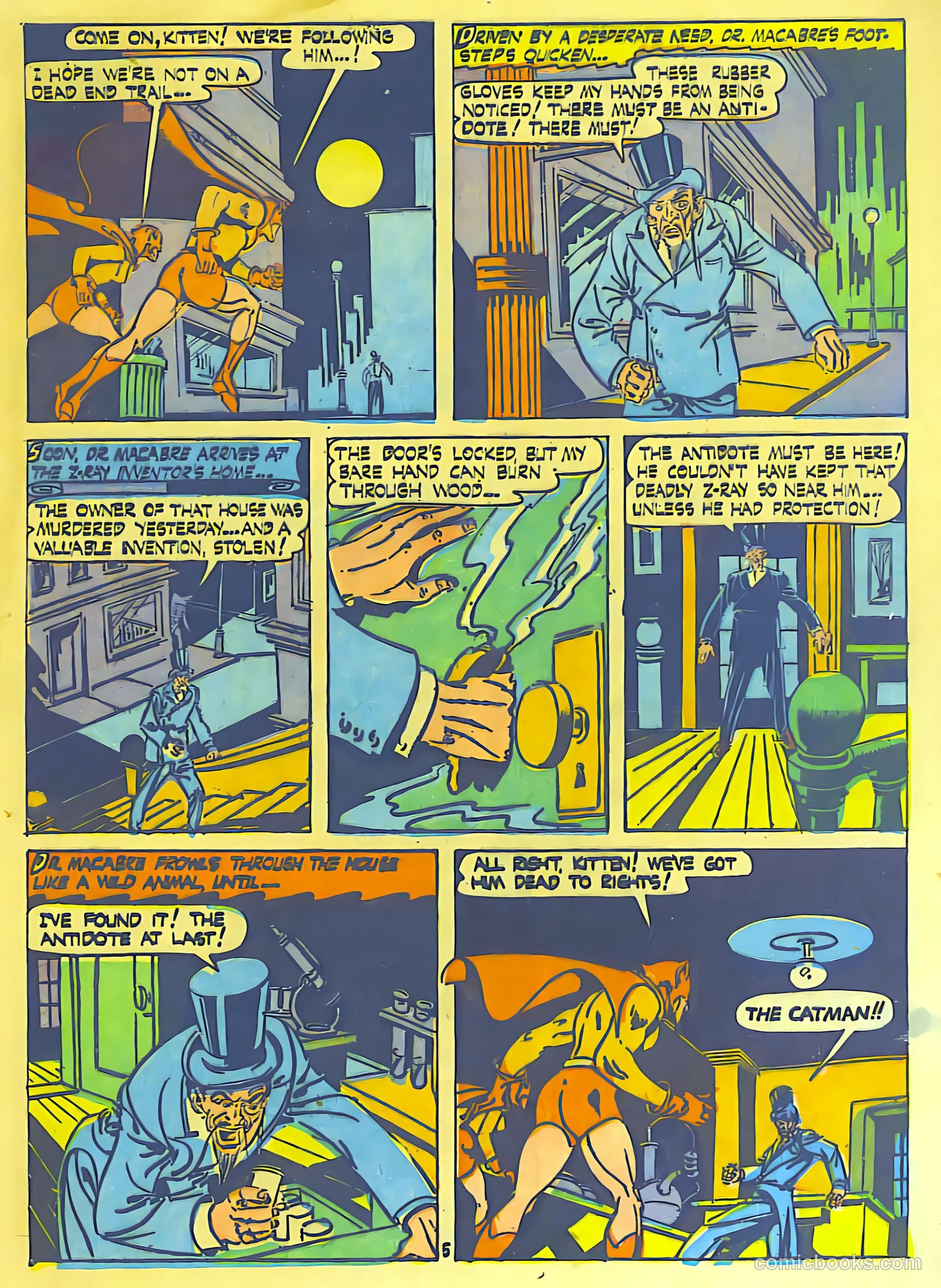 Cat-Man Comics #29 (1945) — page 6 of 47