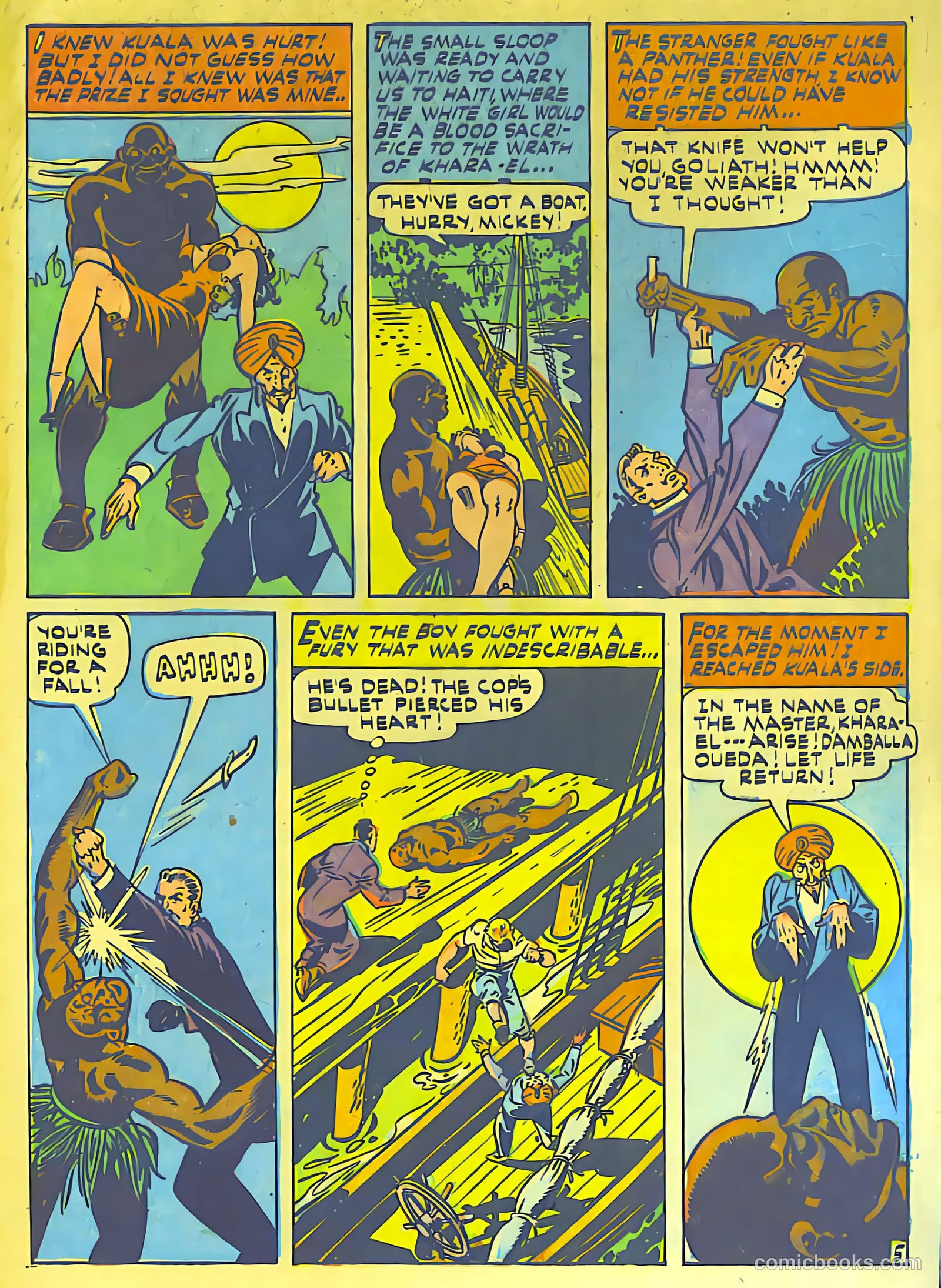 Cat-Man Comics #29 (1945) — page 34 of 47