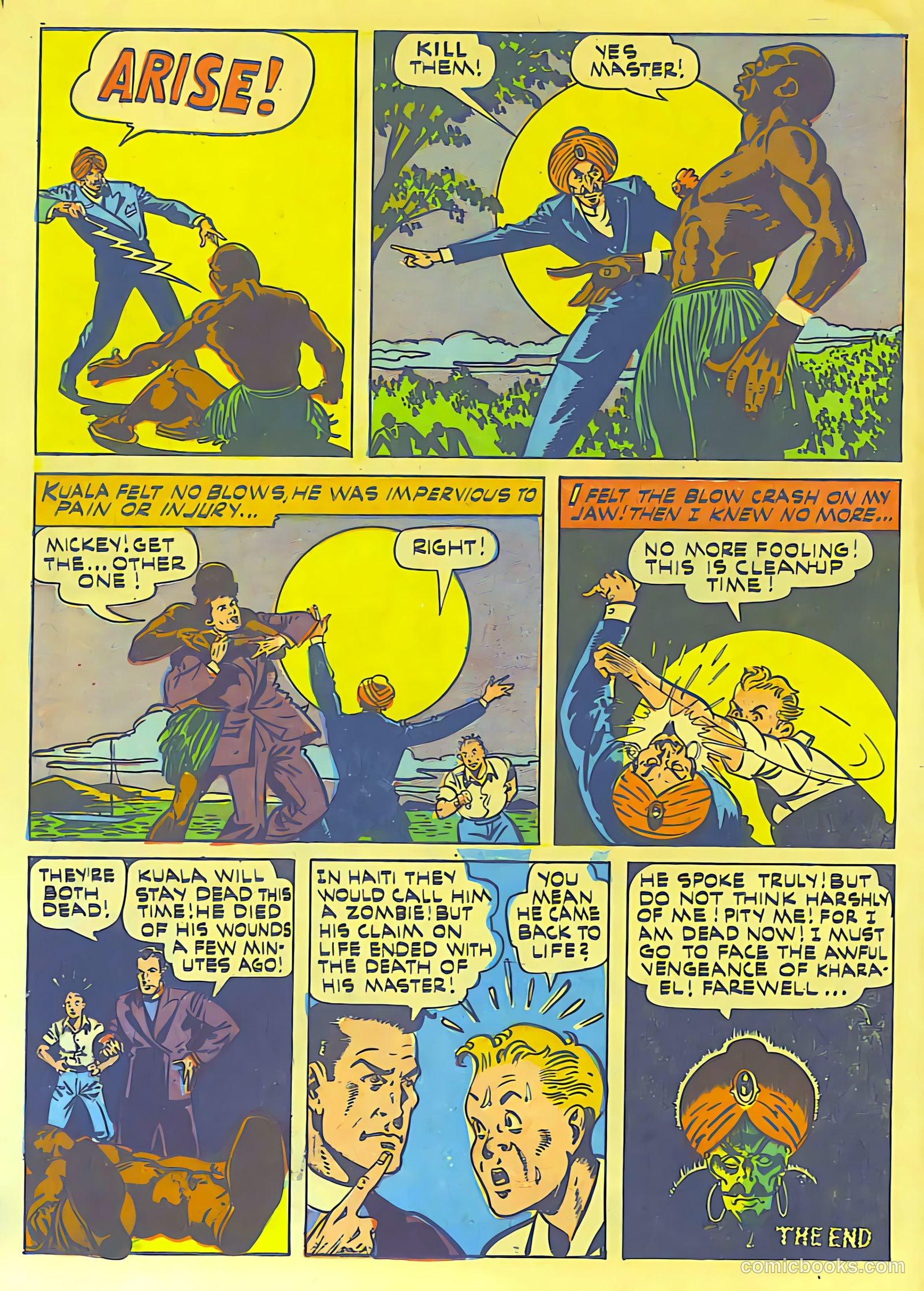 Cat-Man Comics #29 (1945) — page 35 of 47