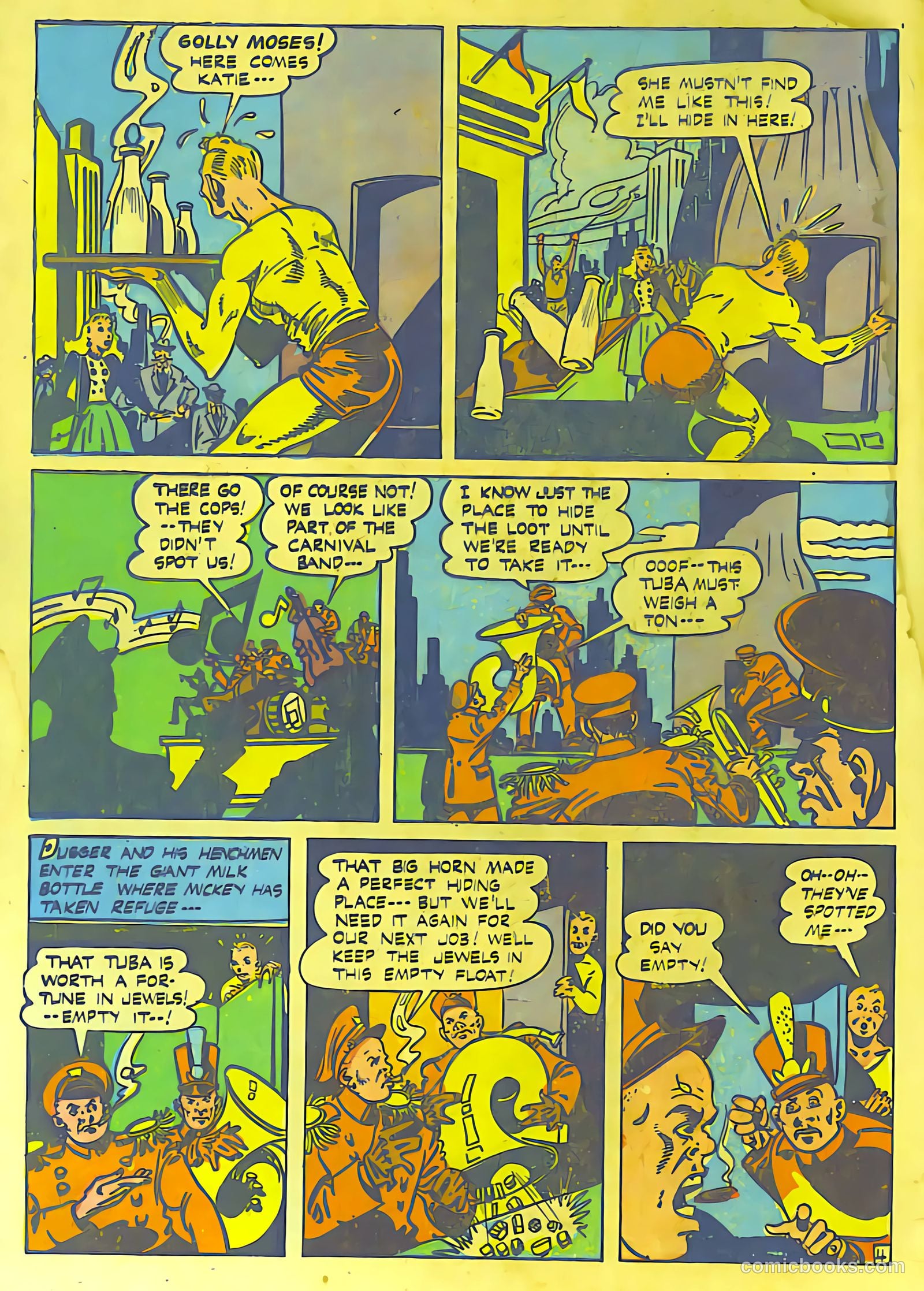 Cat-Man Comics #29 (1945) — page 45 of 47
