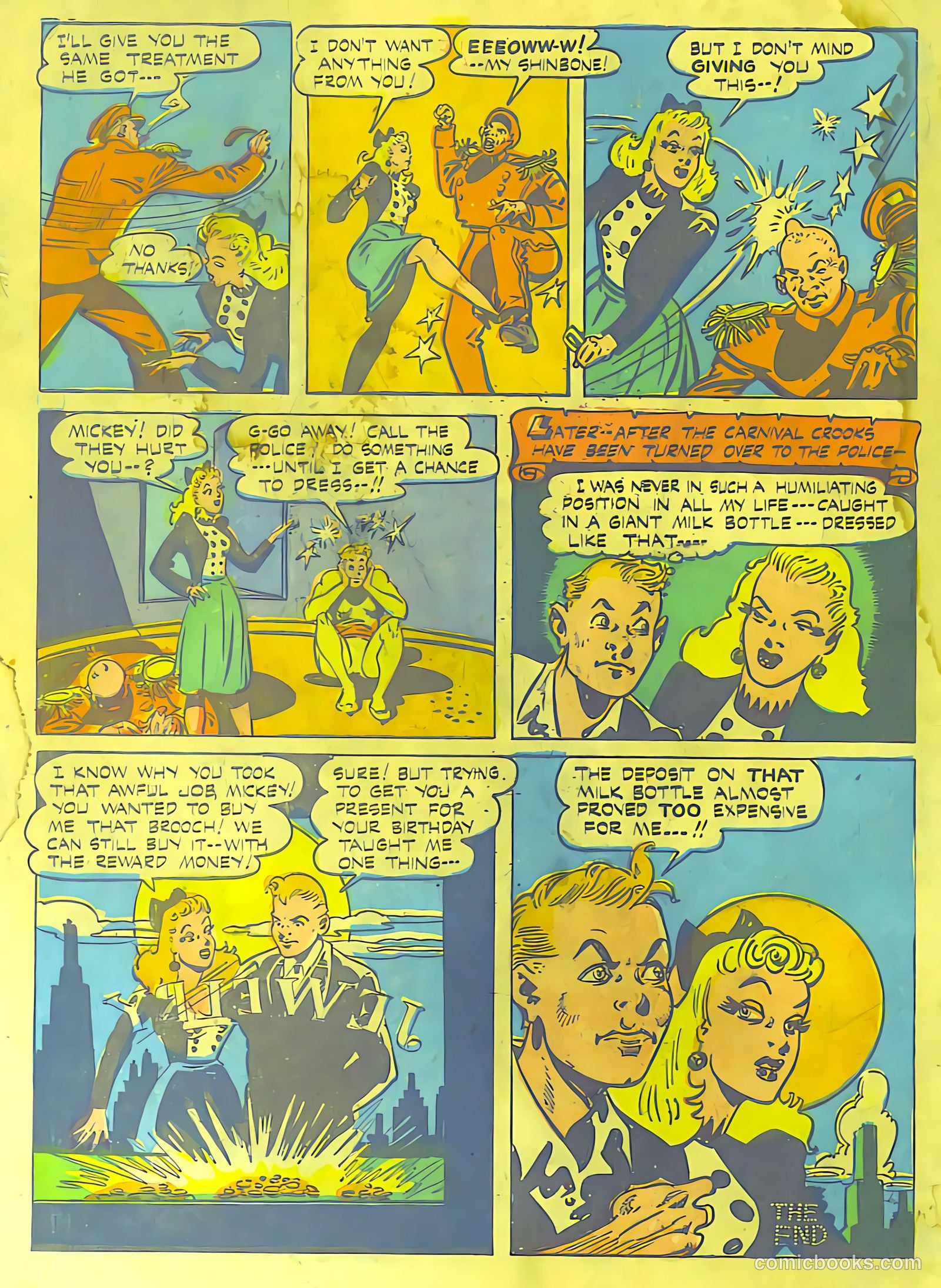 Cat-Man Comics #29 (1945) — page 47 of 47