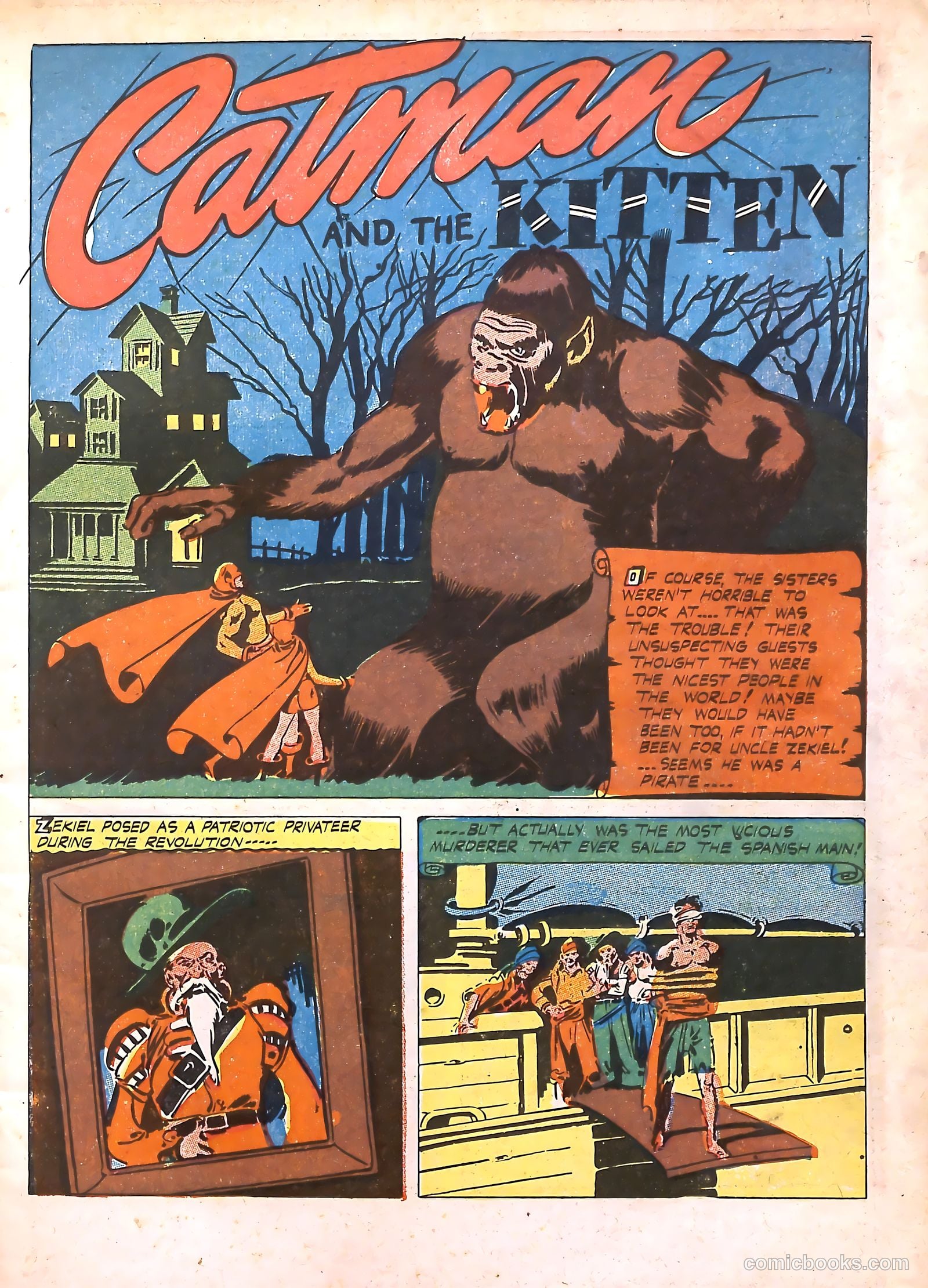 Cat-Man Comics #30 (1945) — page 4 of 55