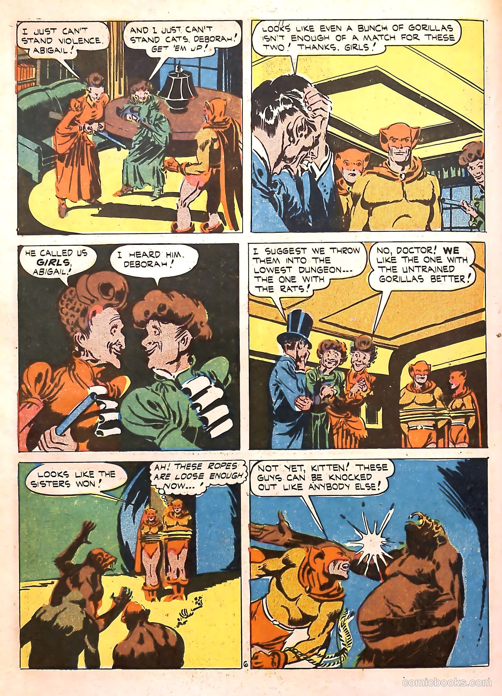 Cat-Man Comics #30 (1945) — page 9 of 55