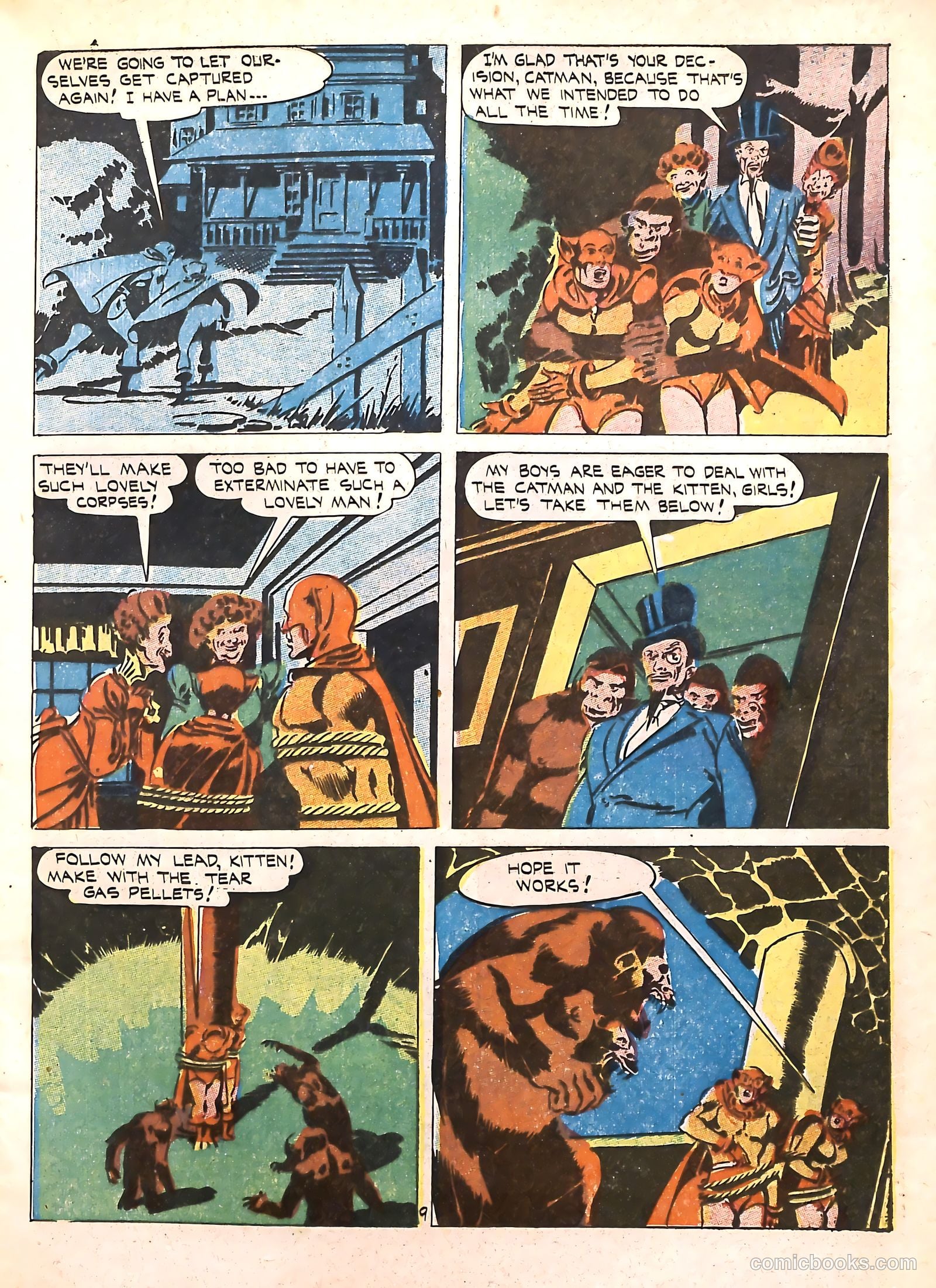 Cat-Man Comics #30 (1945) — page 12 of 55