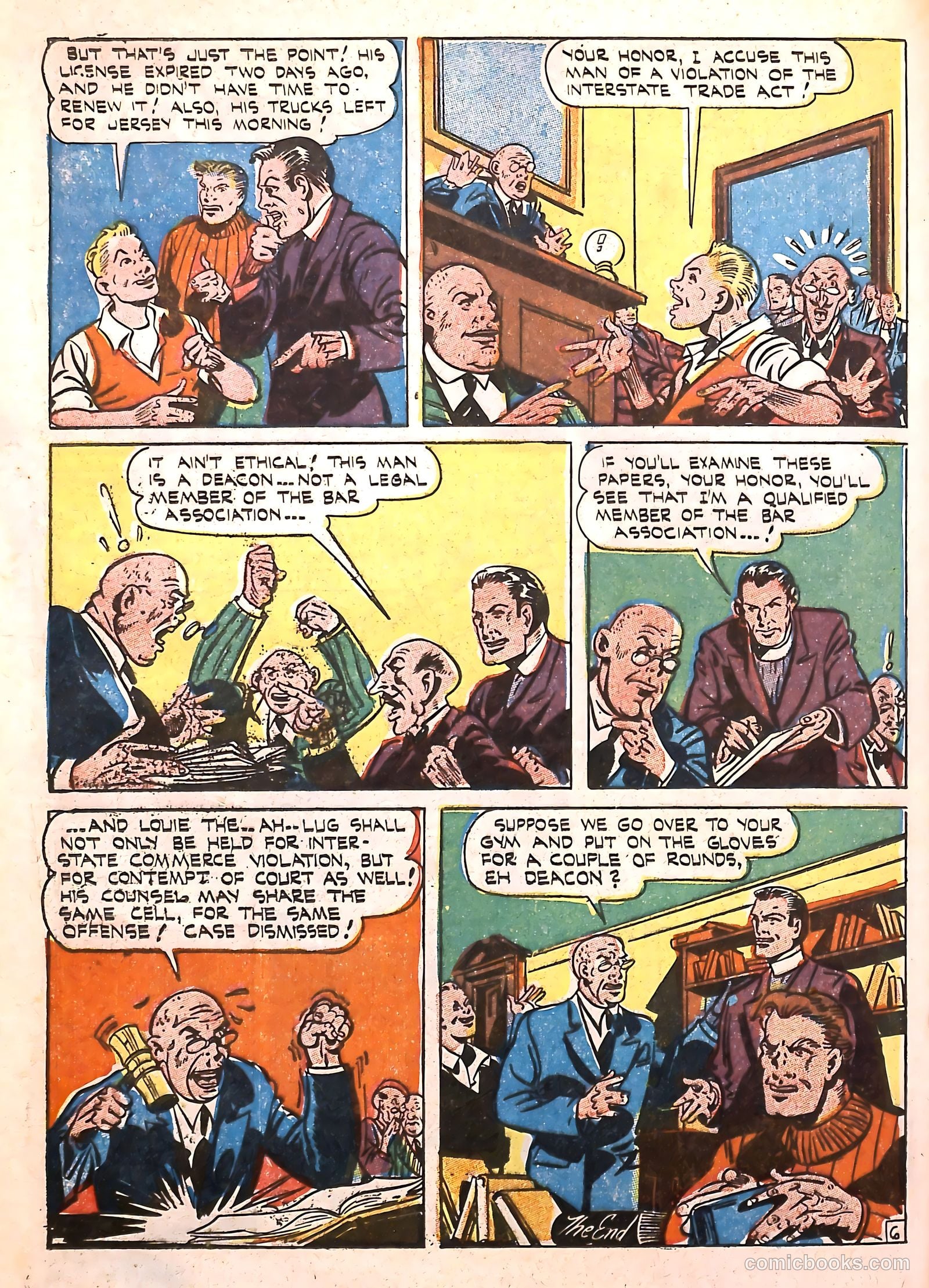 Cat-Man Comics #30 (1945) — page 19 of 55