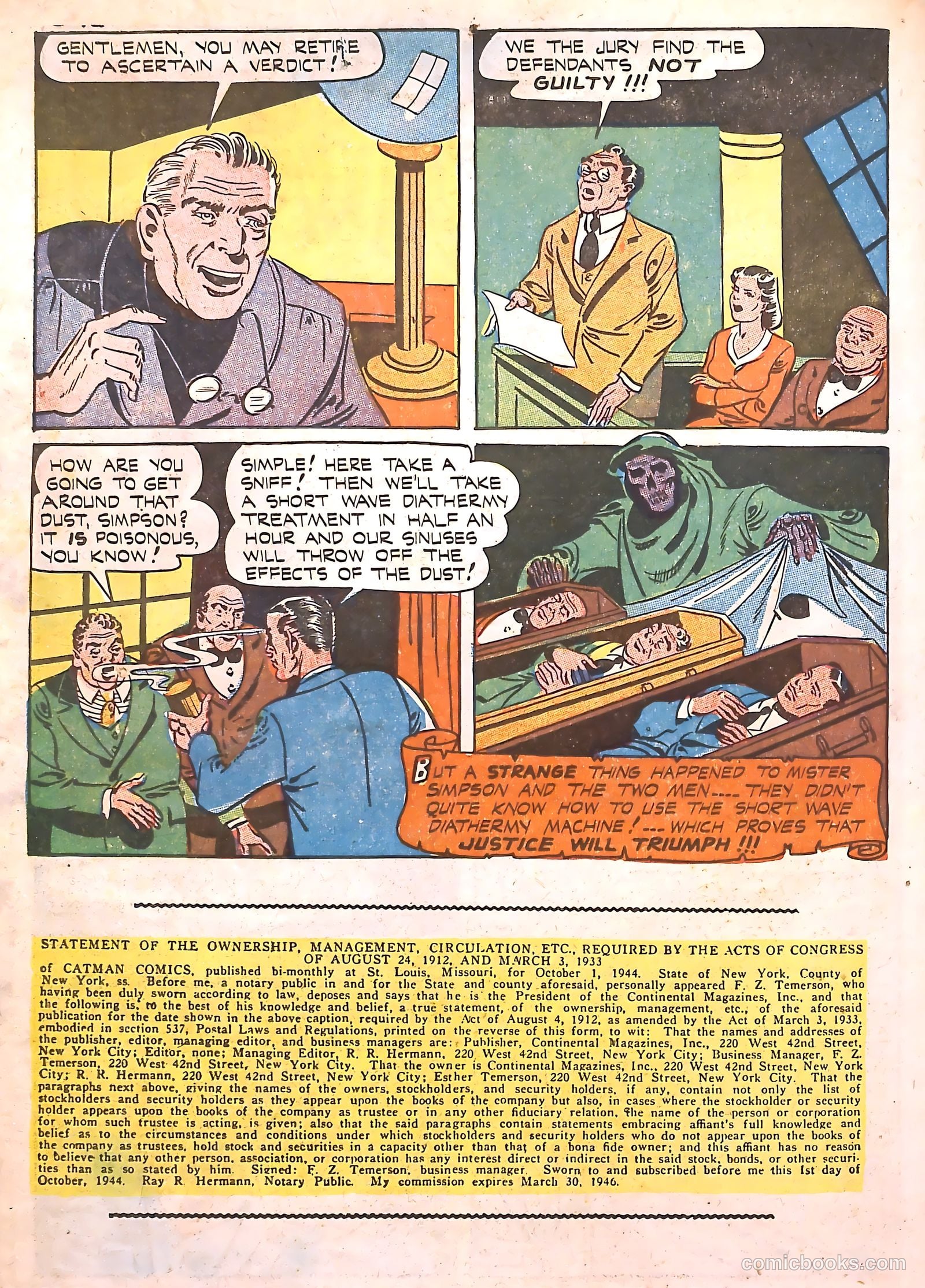 Cat-Man Comics #30 (1945) — page 51 of 55