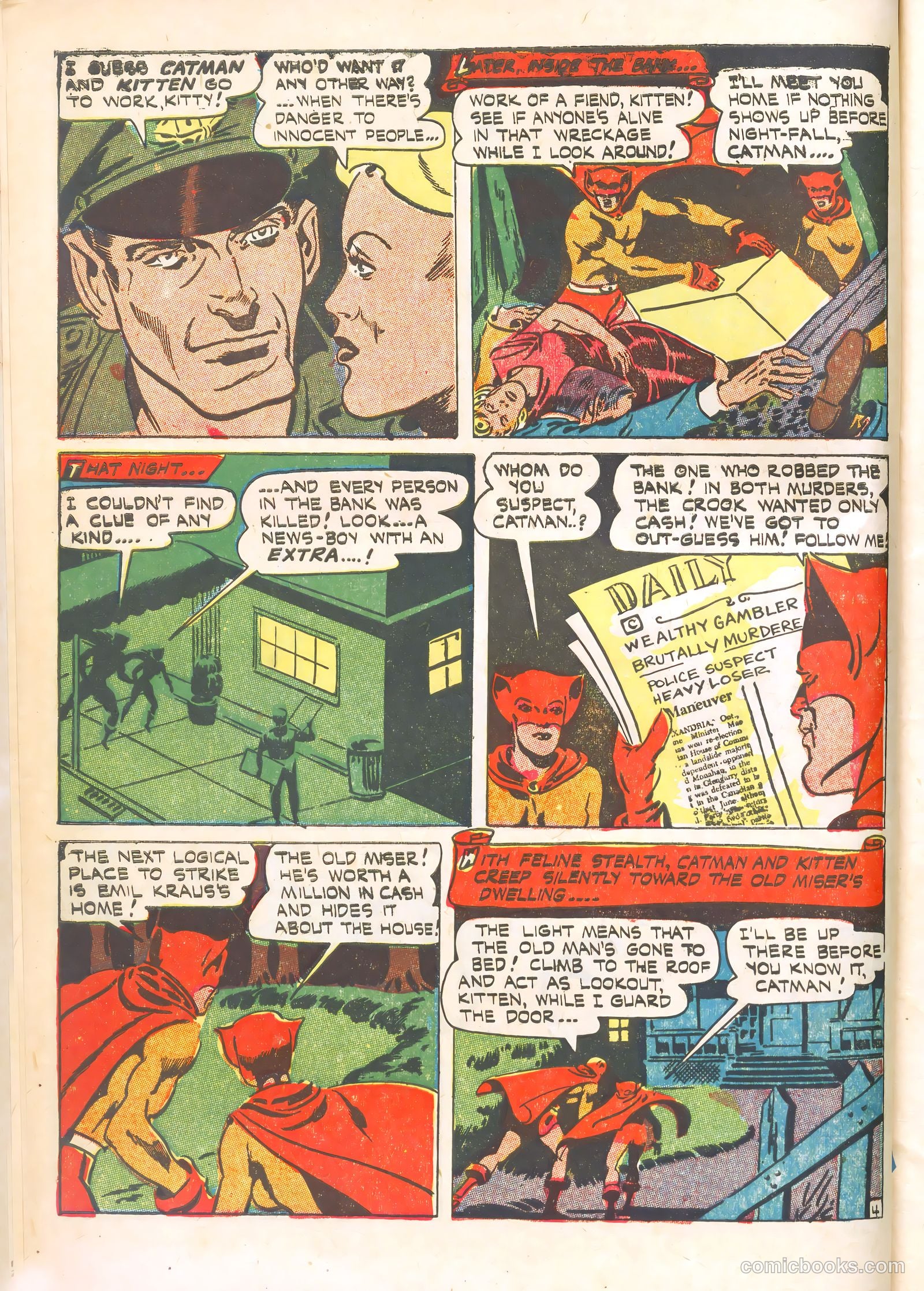 Cat-Man Comics #31 (1946) — page 6 of 53