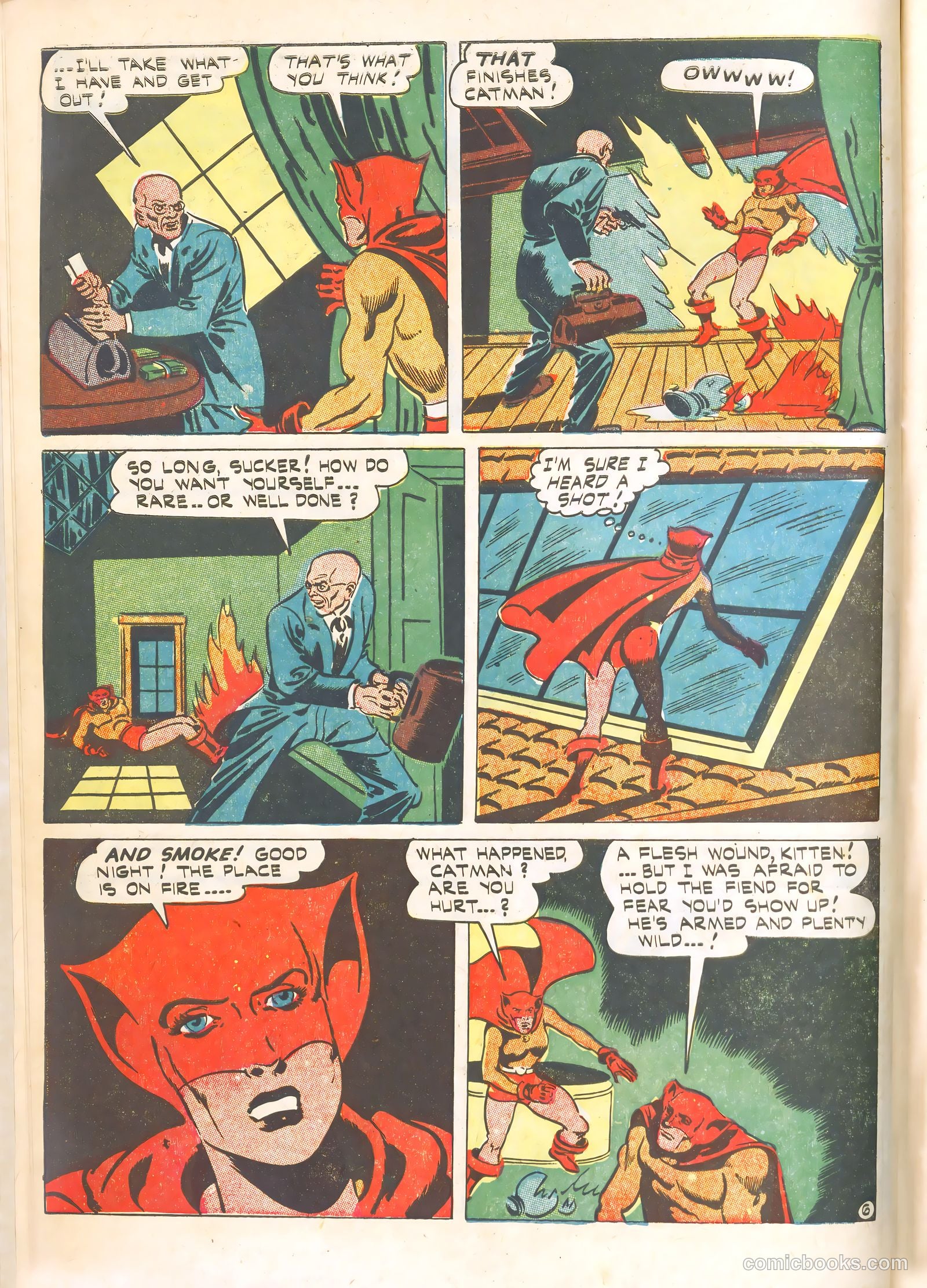 Cat-Man Comics #31 (1946) — page 8 of 53