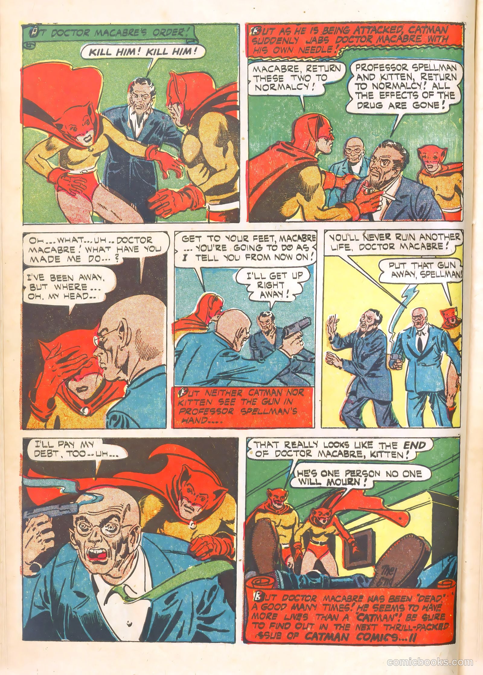 Cat-Man Comics #31 (1946) — page 12 of 53