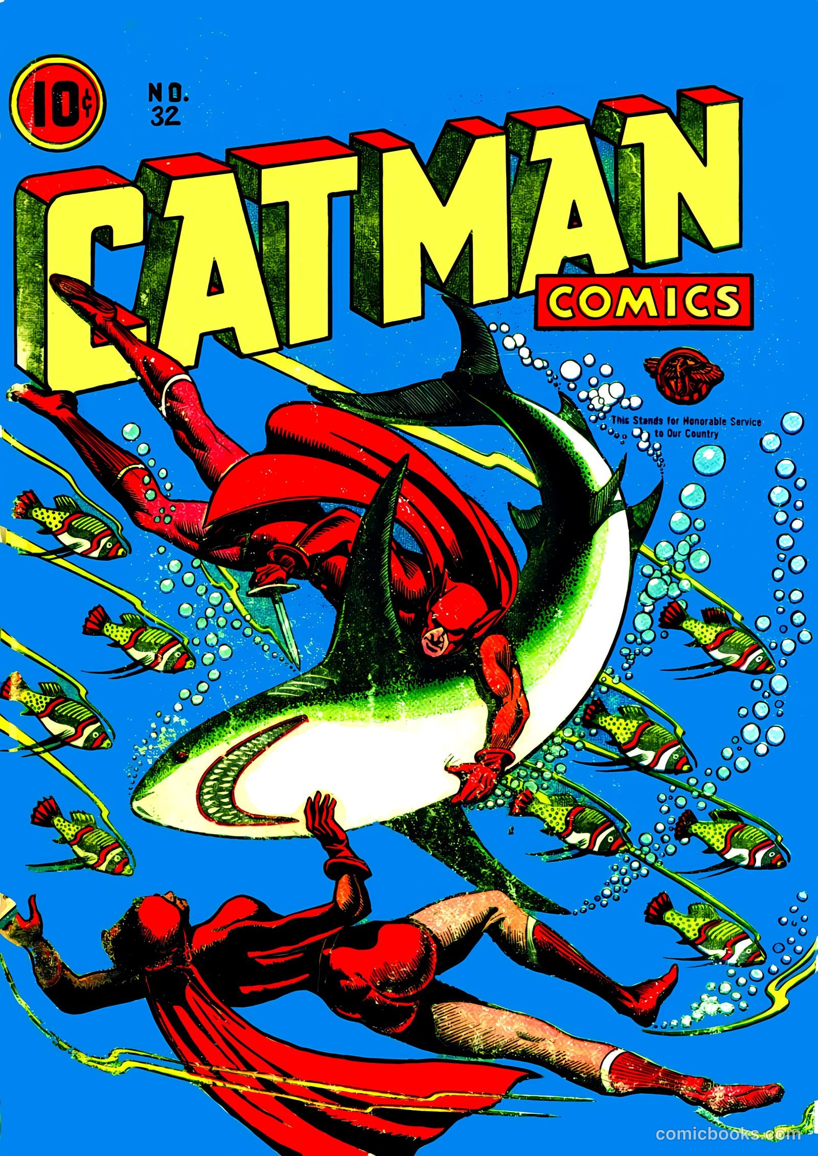 Cat-Man Comics #32