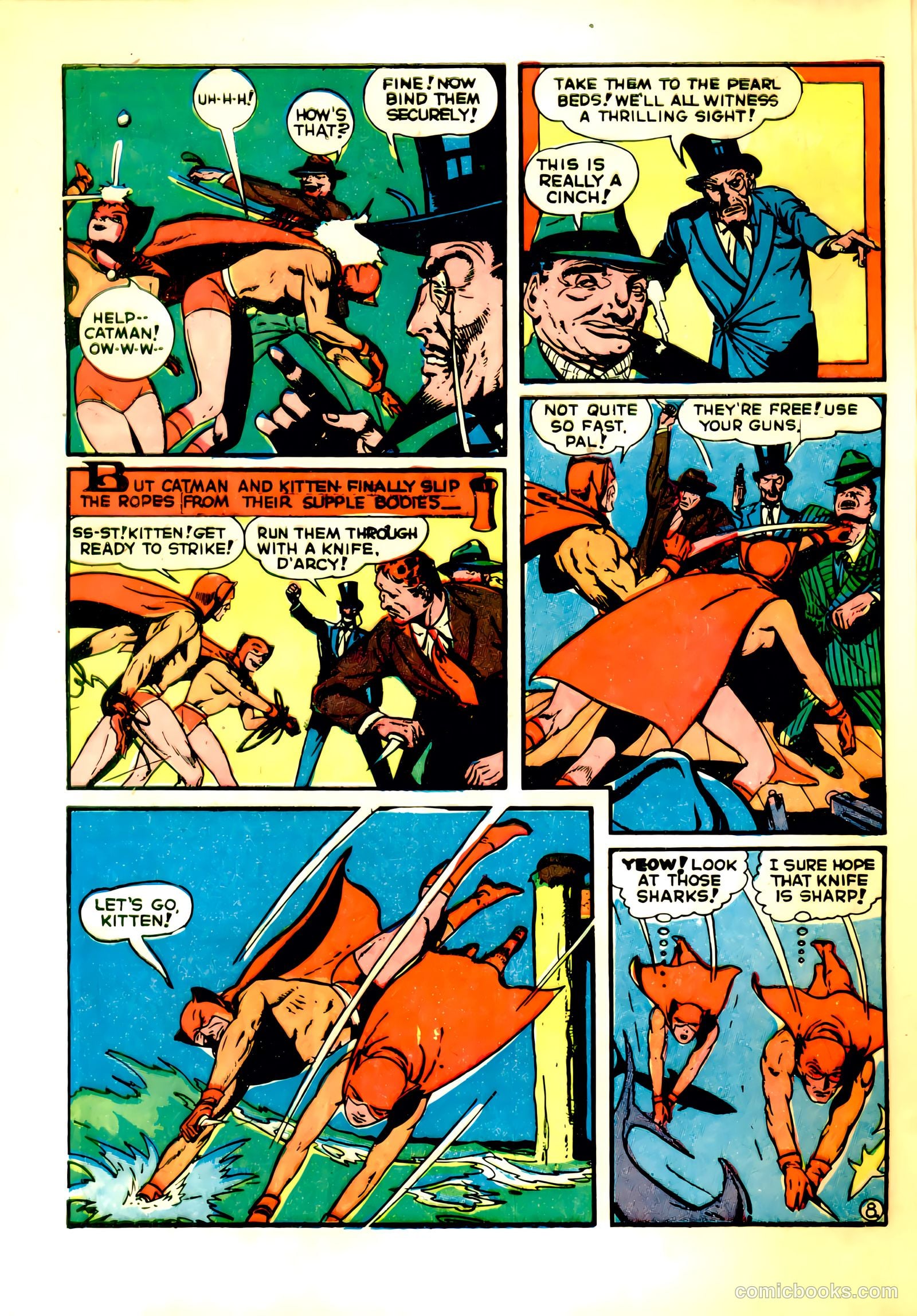 Cat-Man Comics #32 (1946) — page 11 of 53
