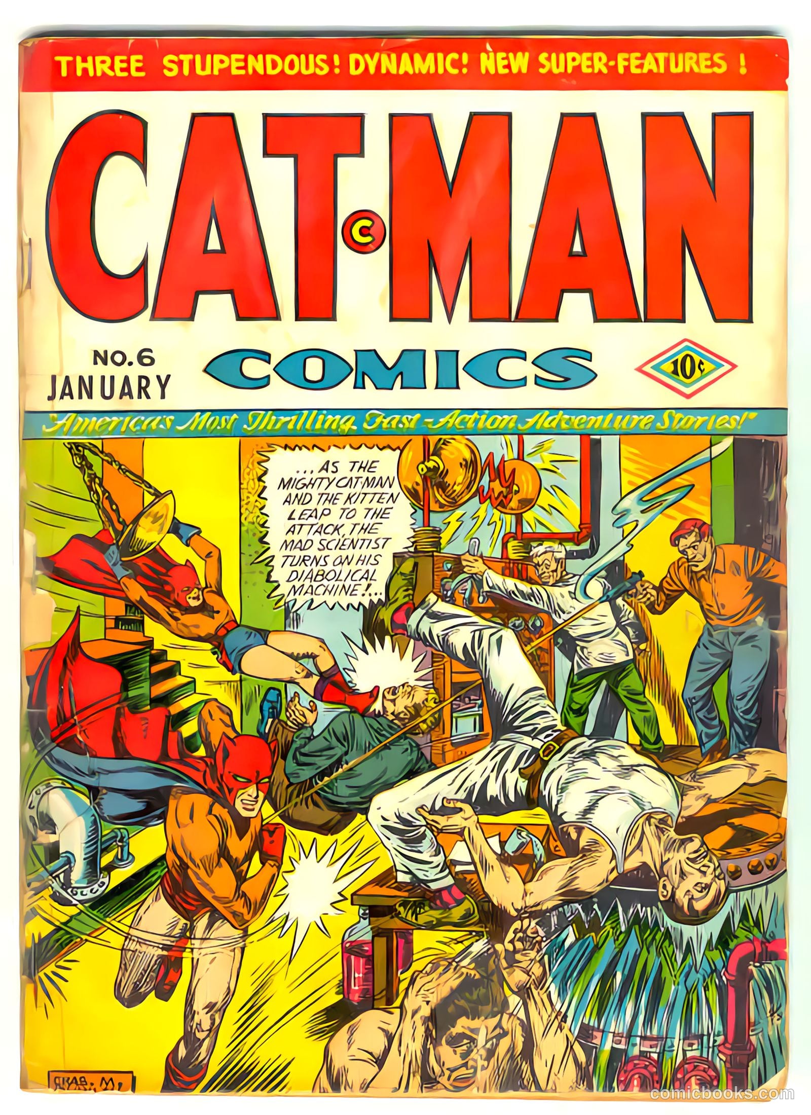 Cat-Man Comics #6