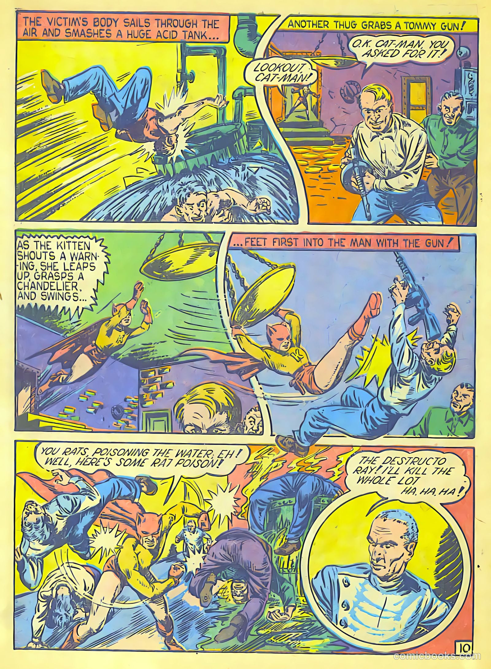 Cat-Man Comics #6 (1942) — page 3 of 68
