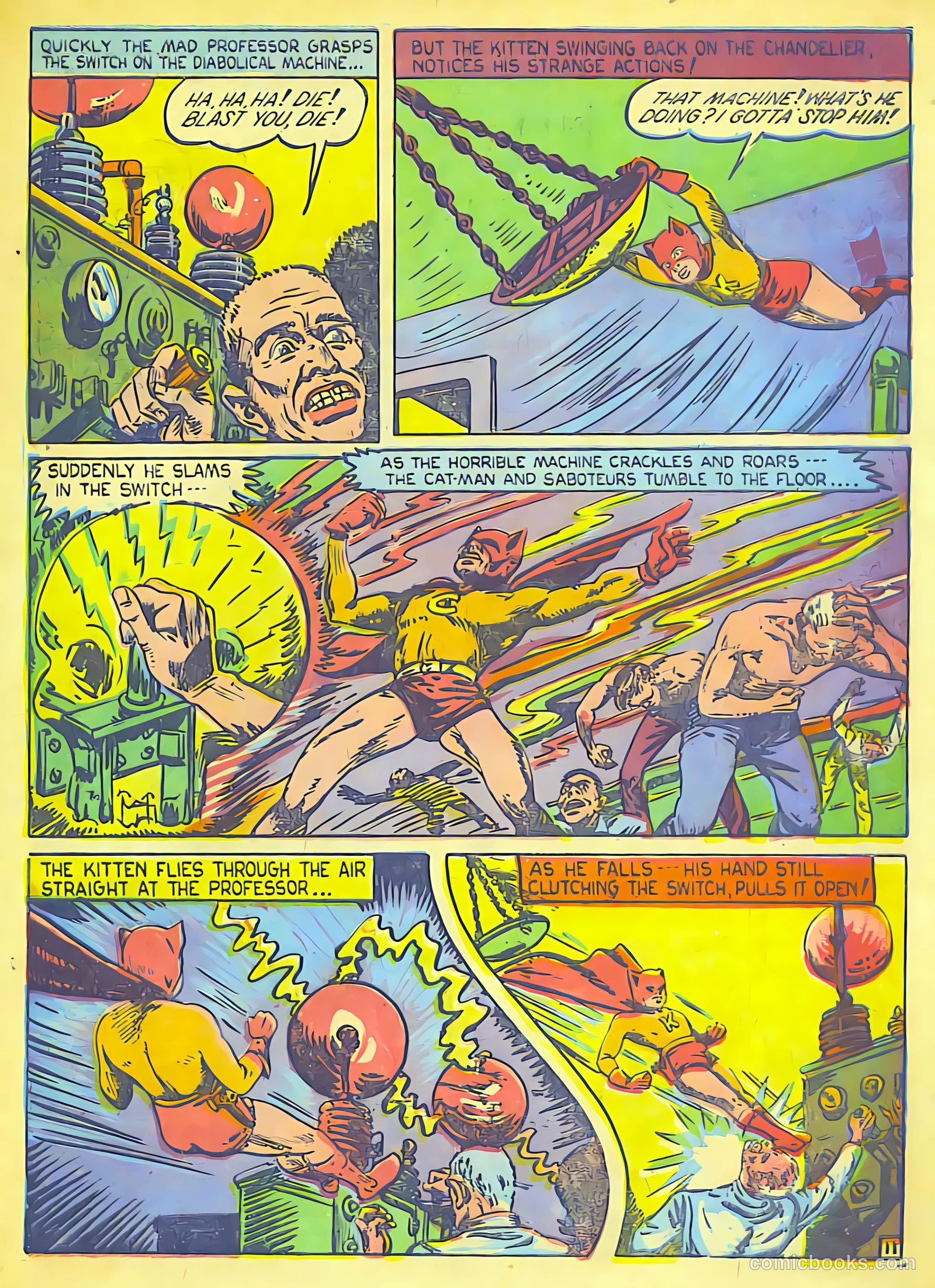 Cat-Man Comics #6 (1942) — page 4 of 68