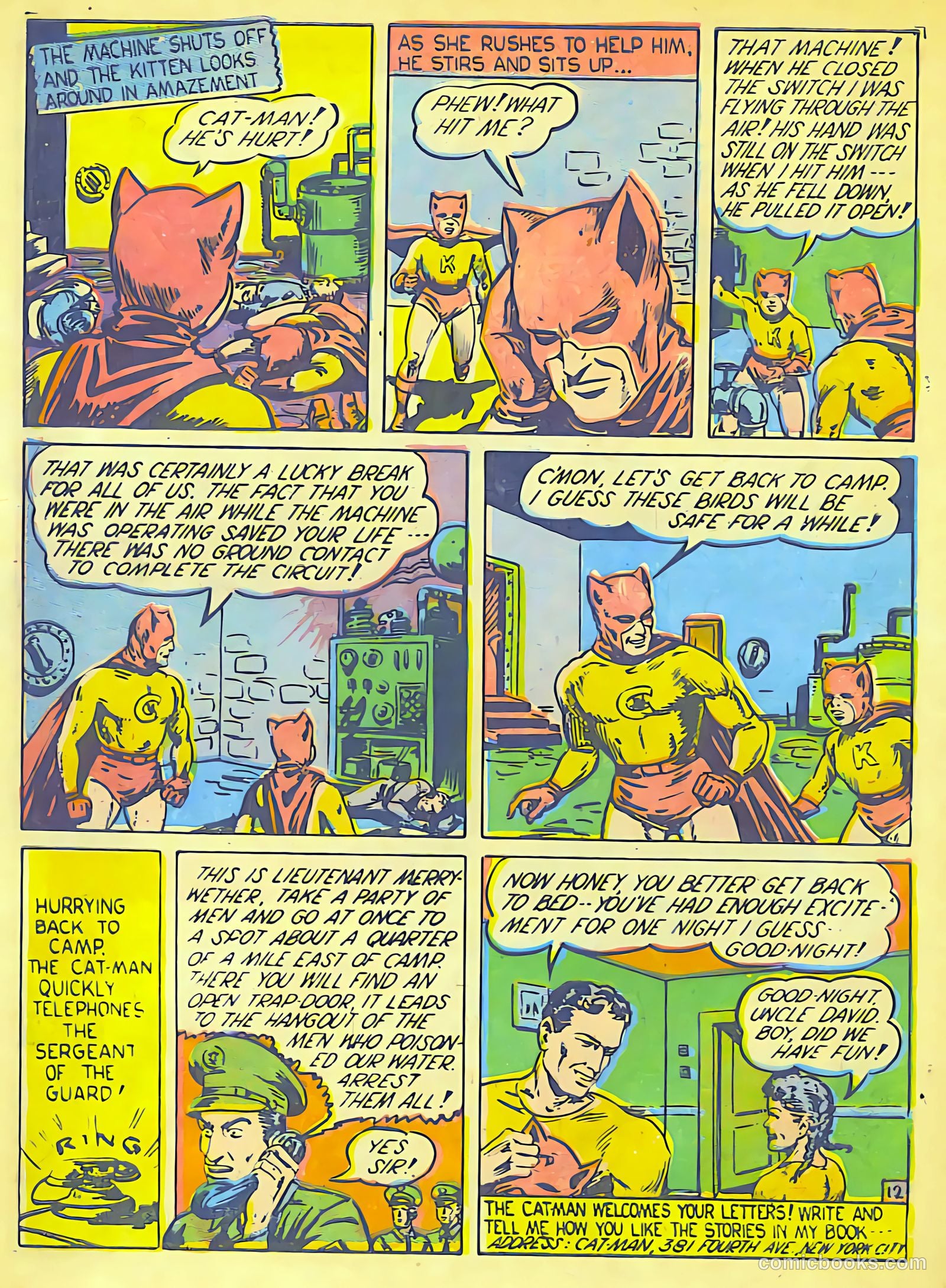 Cat-Man Comics #6 (1942) — page 5 of 68