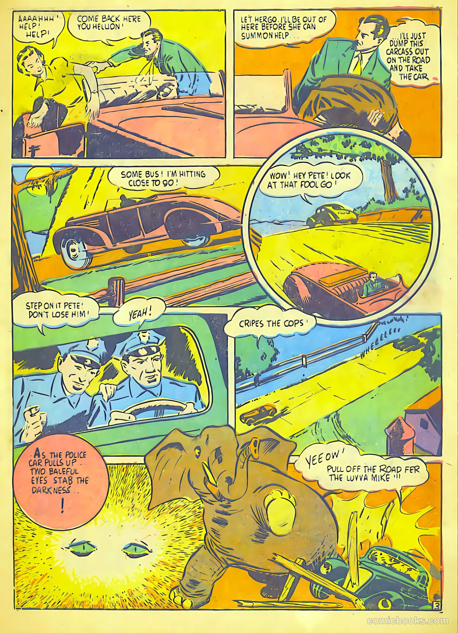 Cat-Man Comics #6 (1942) — page 8 of 68