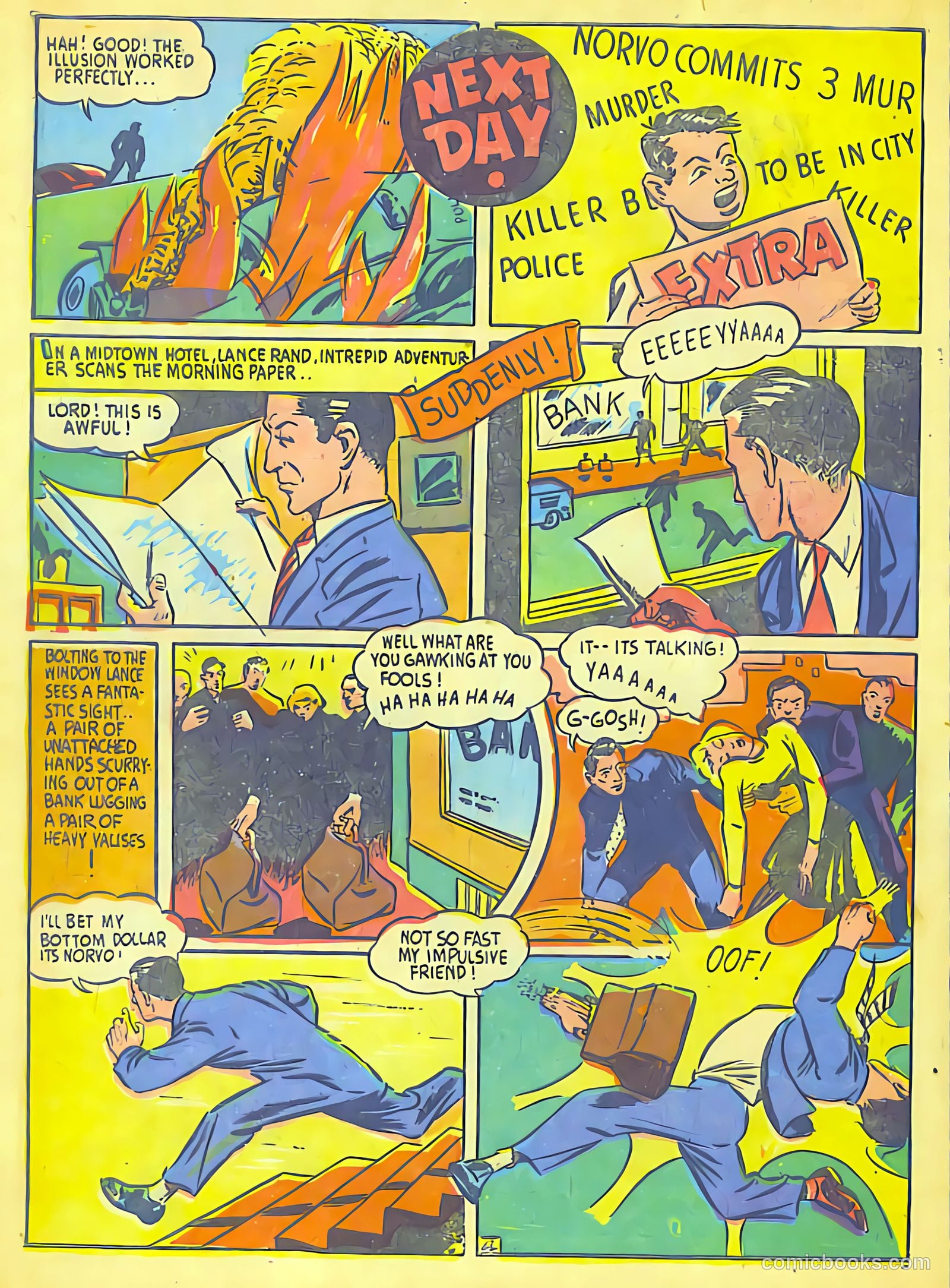 Cat-Man Comics #6 (1942) — page 9 of 68
