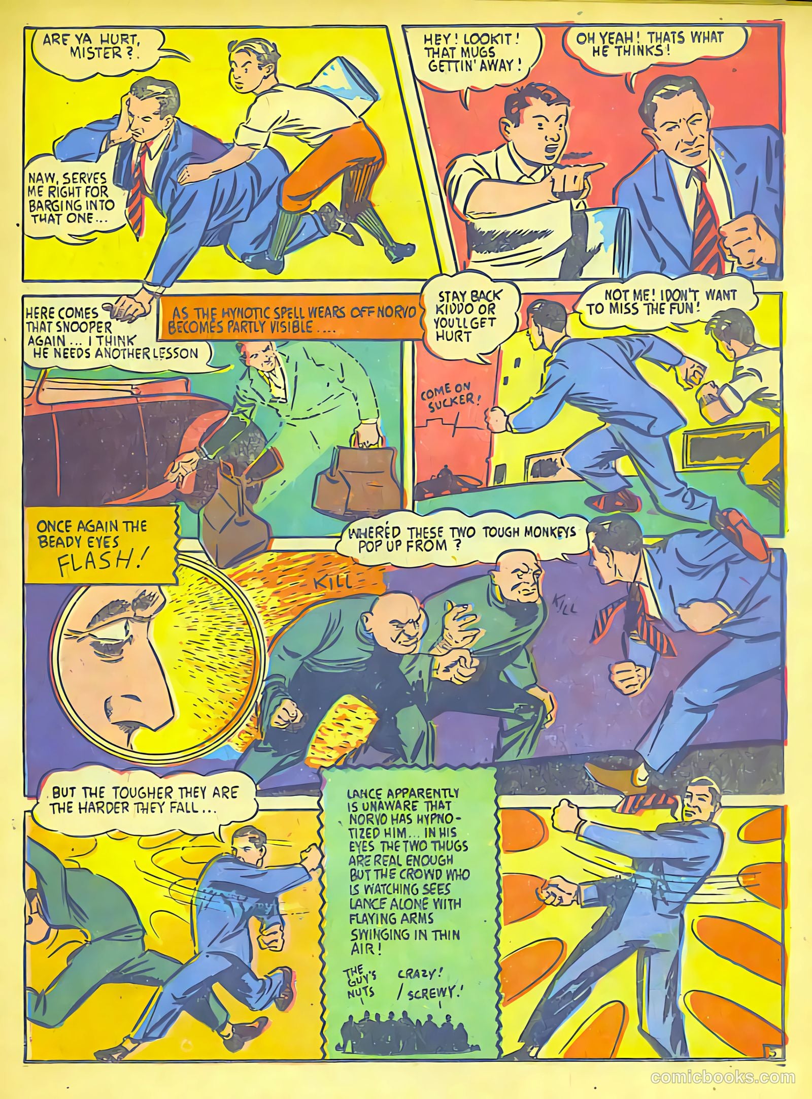 Cat-Man Comics #6 (1942) — page 10 of 68