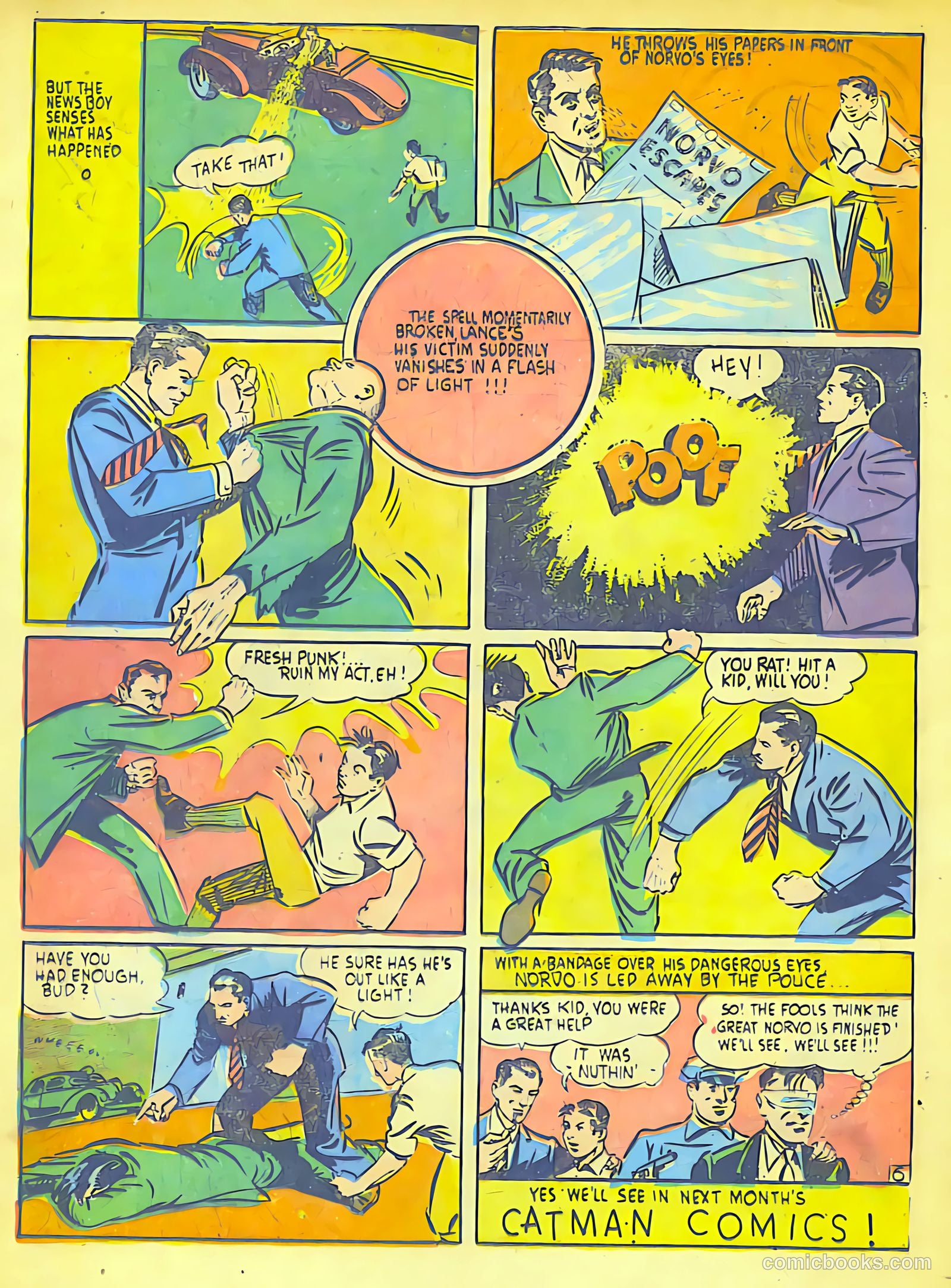 Cat-Man Comics #6 (1942) — page 11 of 68