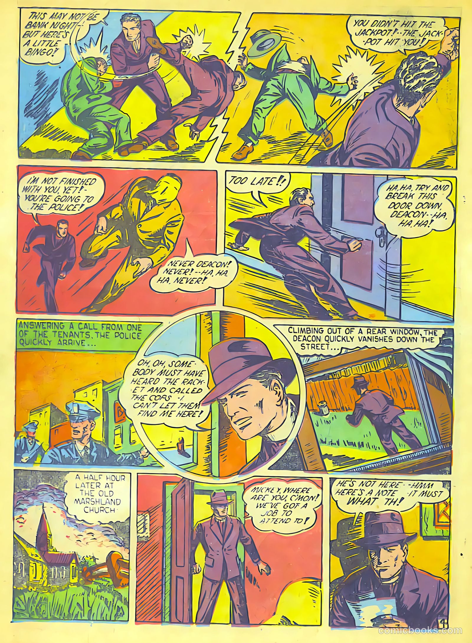 Cat-Man Comics #6 (1942) — page 16 of 68