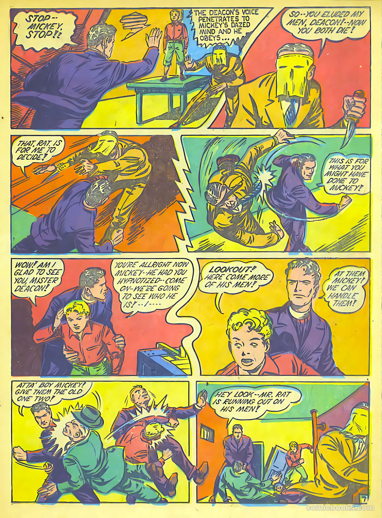 Cat-Man Comics #6 (1942) — page 19 of 68