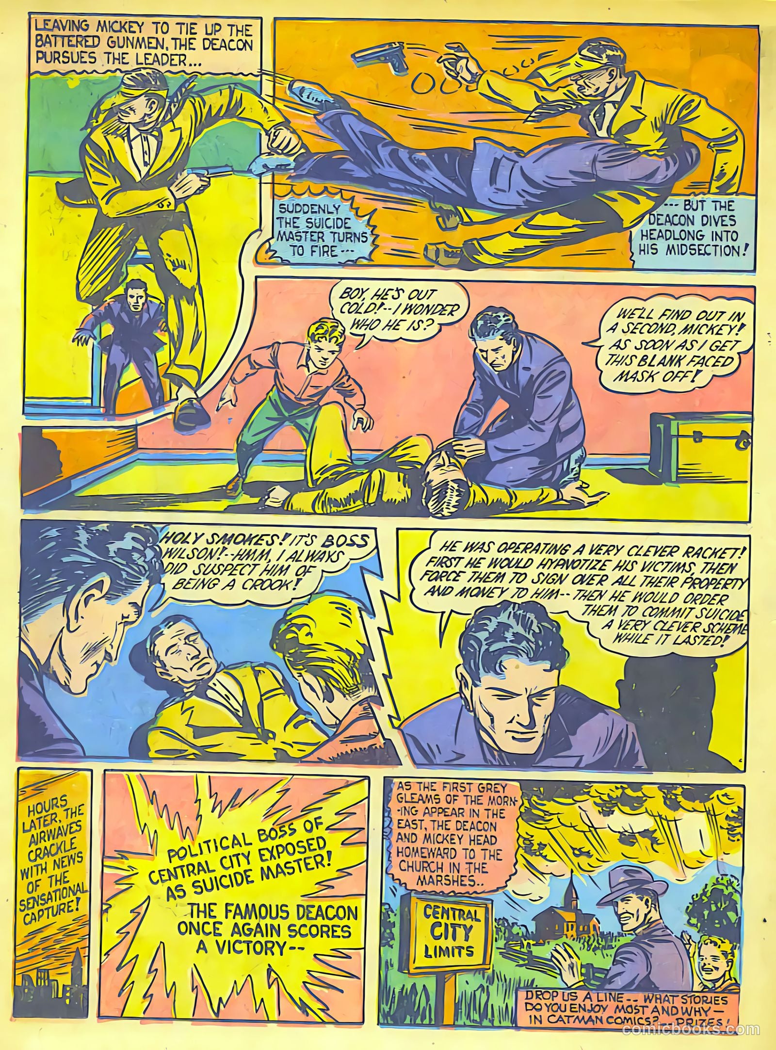 Cat-Man Comics #6 (1942) — page 20 of 68