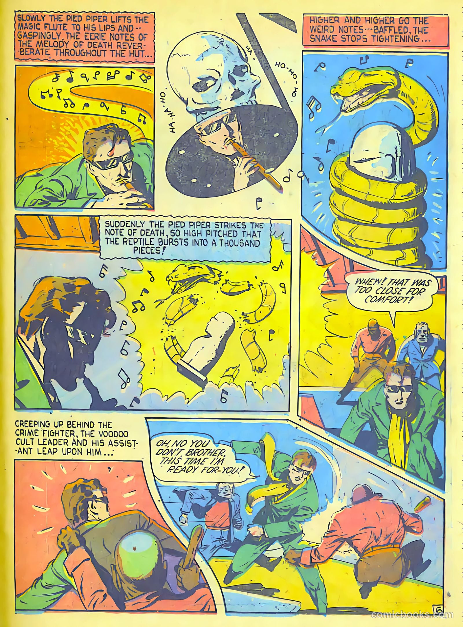 Cat-Man Comics #6 (1942) — page 40 of 68