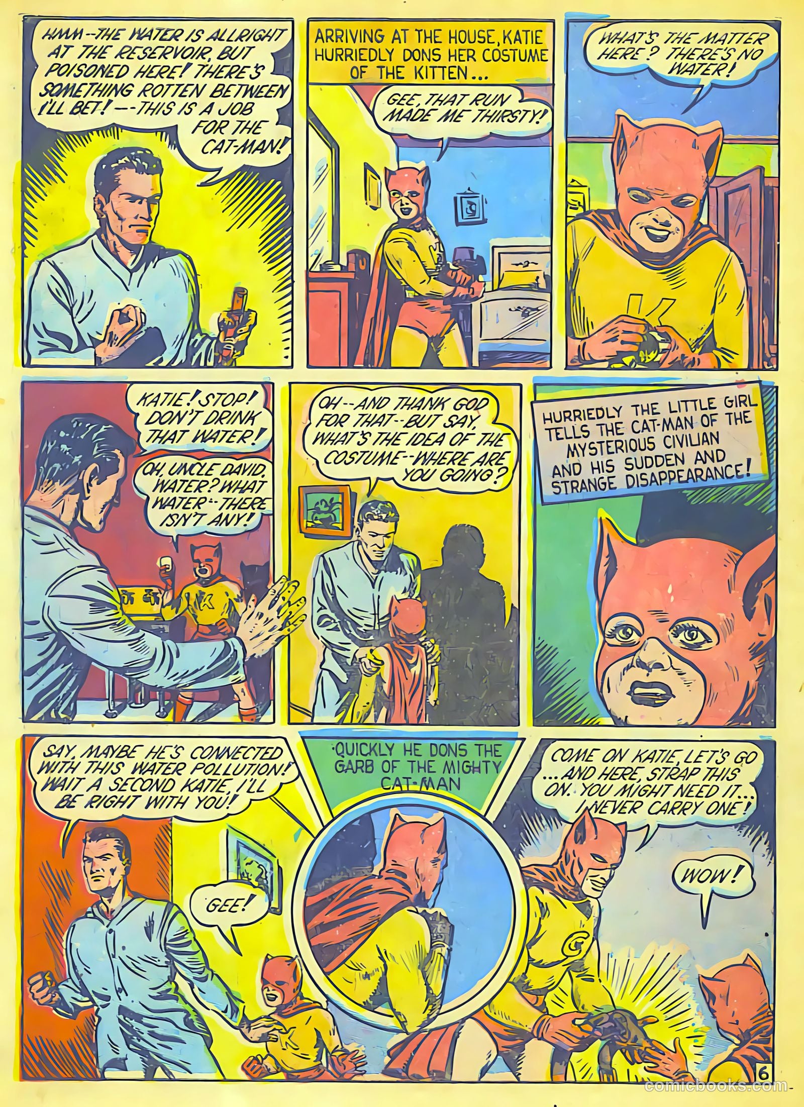 Cat-Man Comics #6 (1942) — page 57 of 68